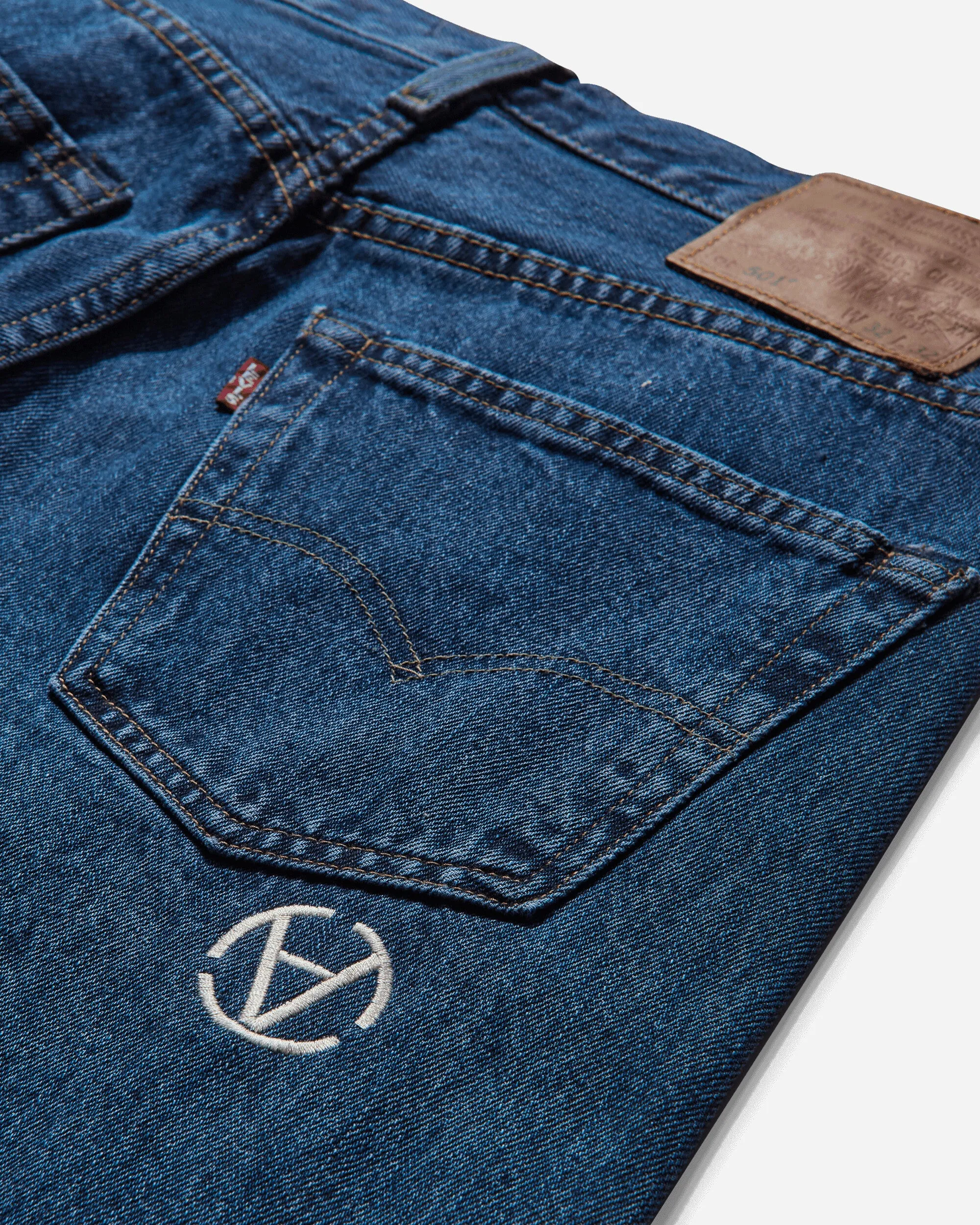 Washable Interior Slam Jam 501 150Th Anniversary Jeans Blue Stone Washed