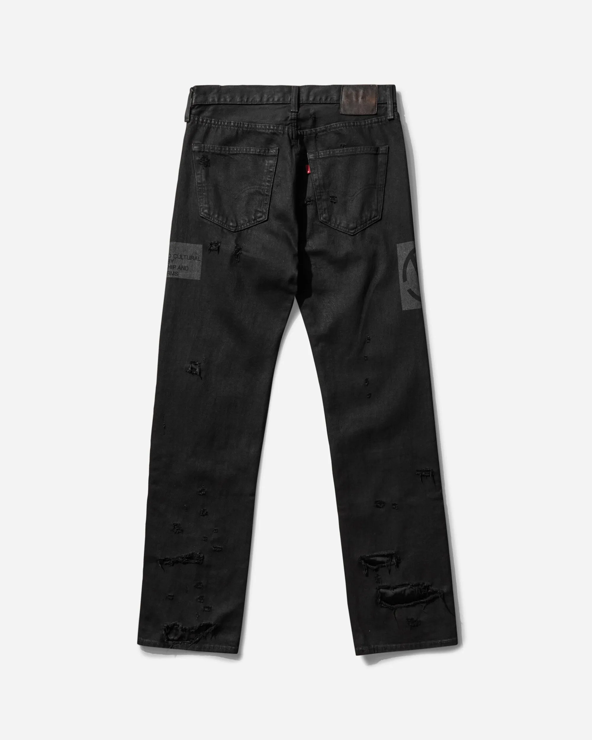 Slam Jam 501 Custom Jeans Black Lowlighting Trim