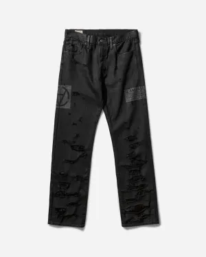 Country Style Cafe Slam Jam 501 Custom Jeans Black