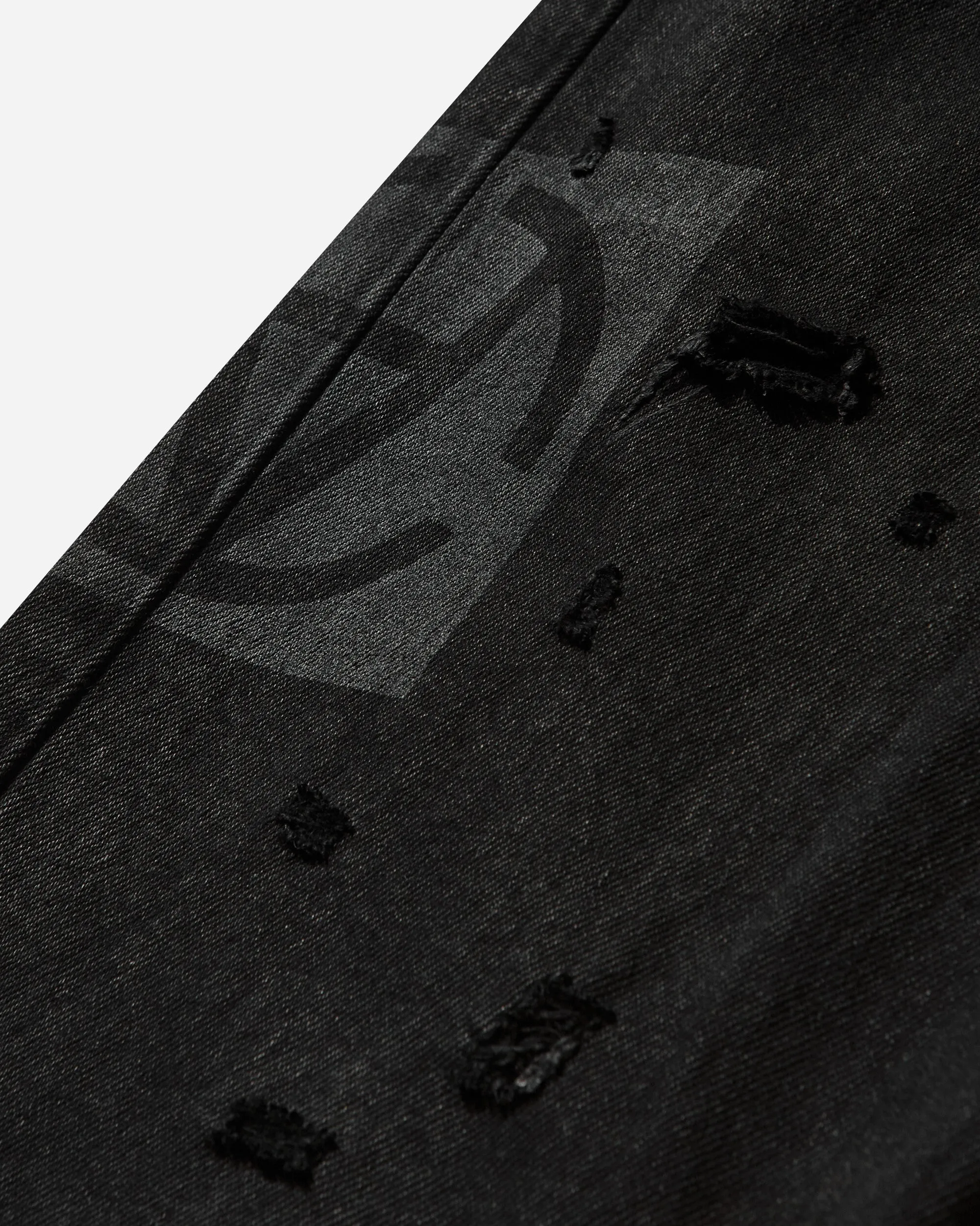 Moisture-Wicking Lining Design Wrinkle - resistant Fabric Slam Jam 501 Custom Jeans Black