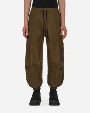 Slam Jam Euphoria Tracksuit Pants Brown Shoulder Cutouts