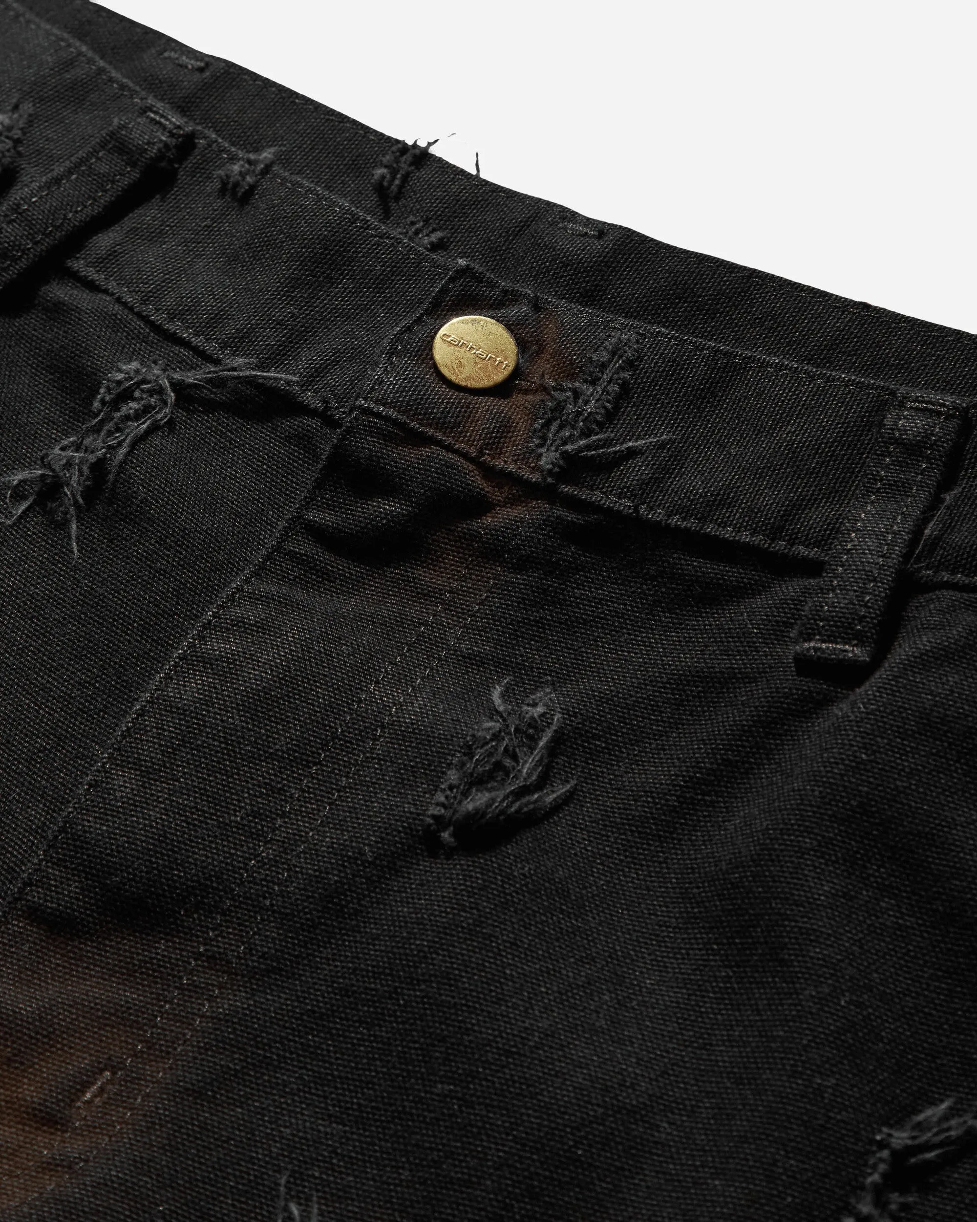 Anti-Fake Tradition Slam Jam Single Knee Pants Black