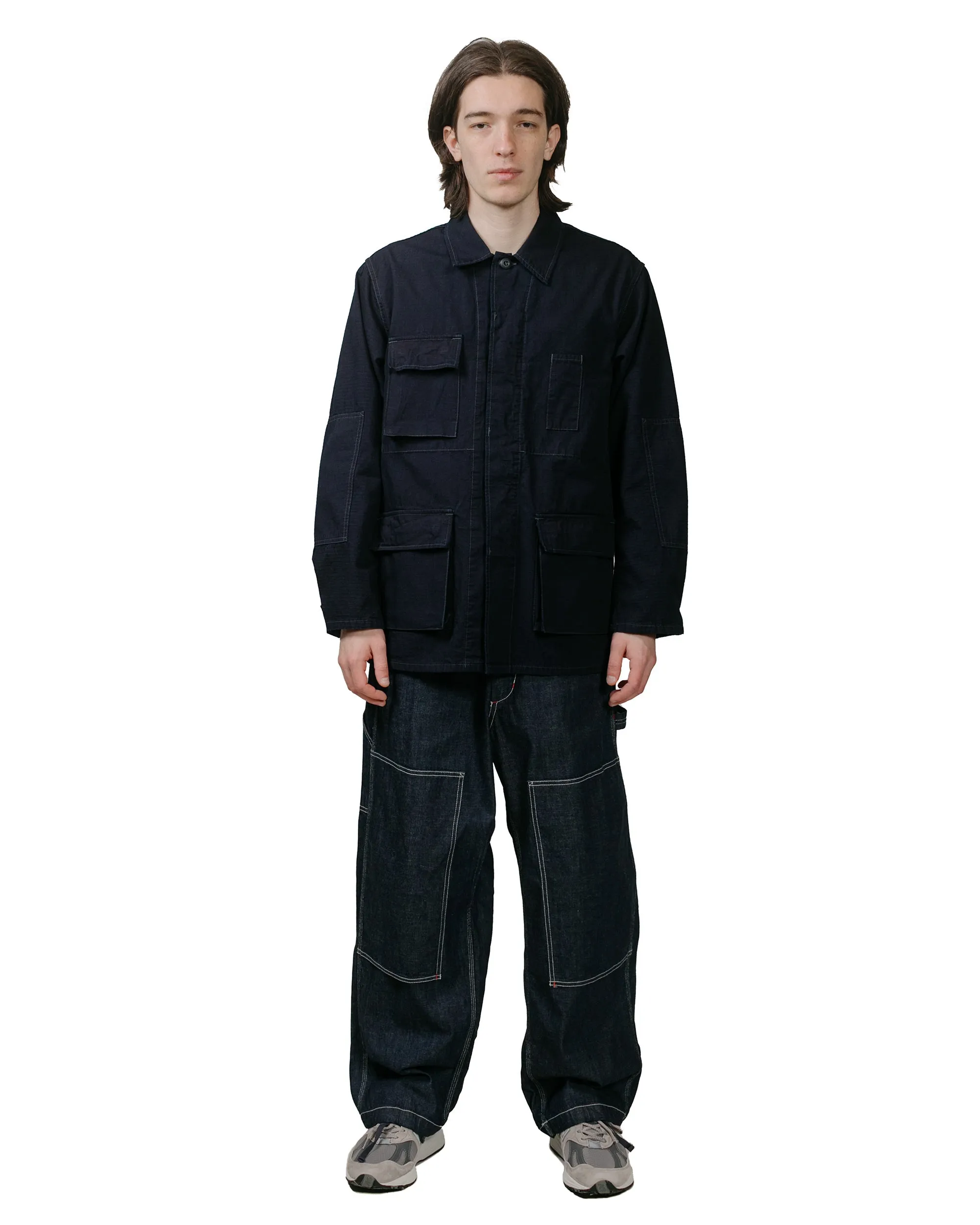 Satellite Sun Hat Socks Engineered Garments Painter Pant Indigo 8Oz Cone Denim