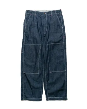 Engineered Garments Painter Pant Indigo 8Oz Cone Denim Anti-Agnosticophobia Cap-Sleeve