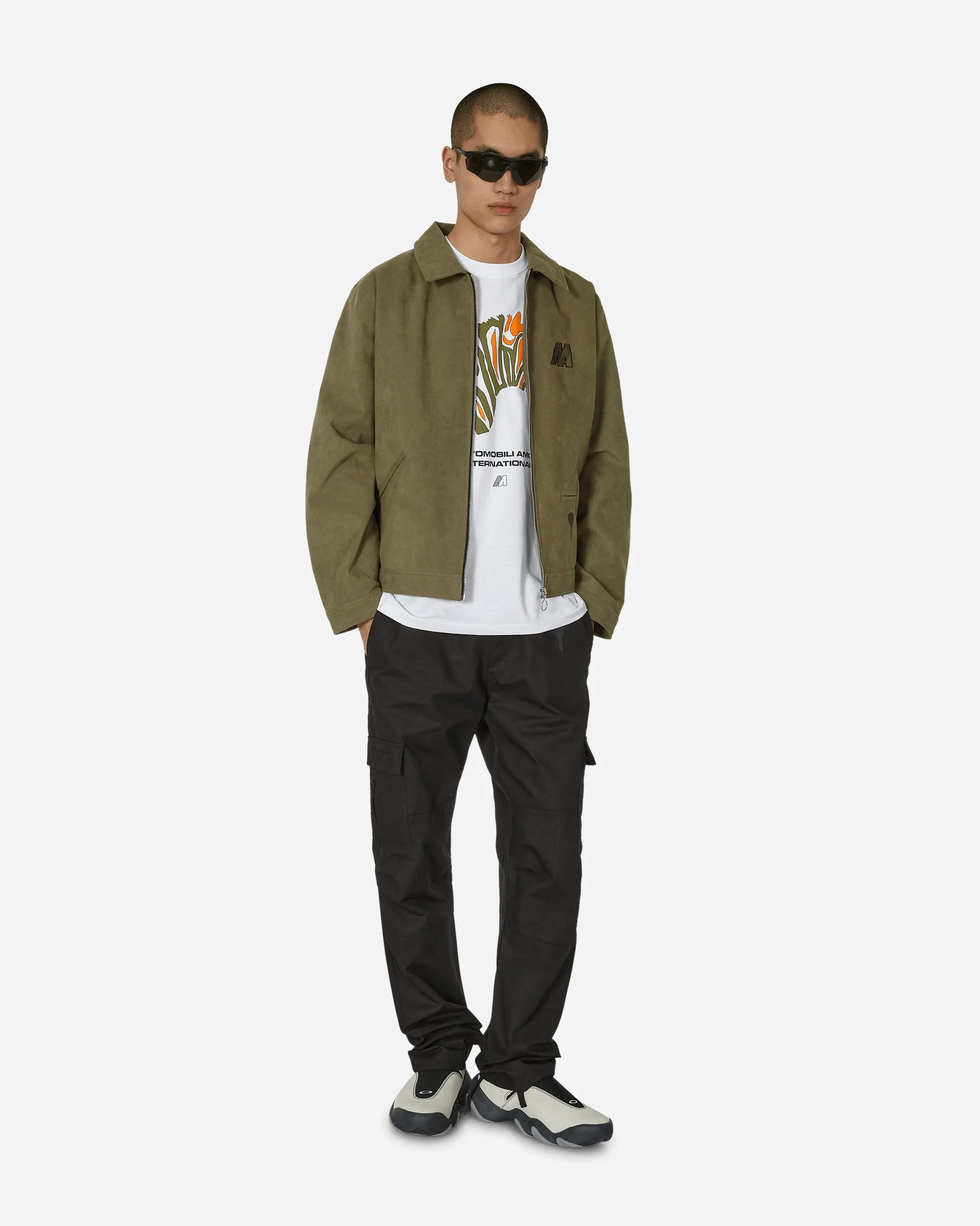 Aa Logo Cargo Pants Black DC - Powered Frayed Hem
