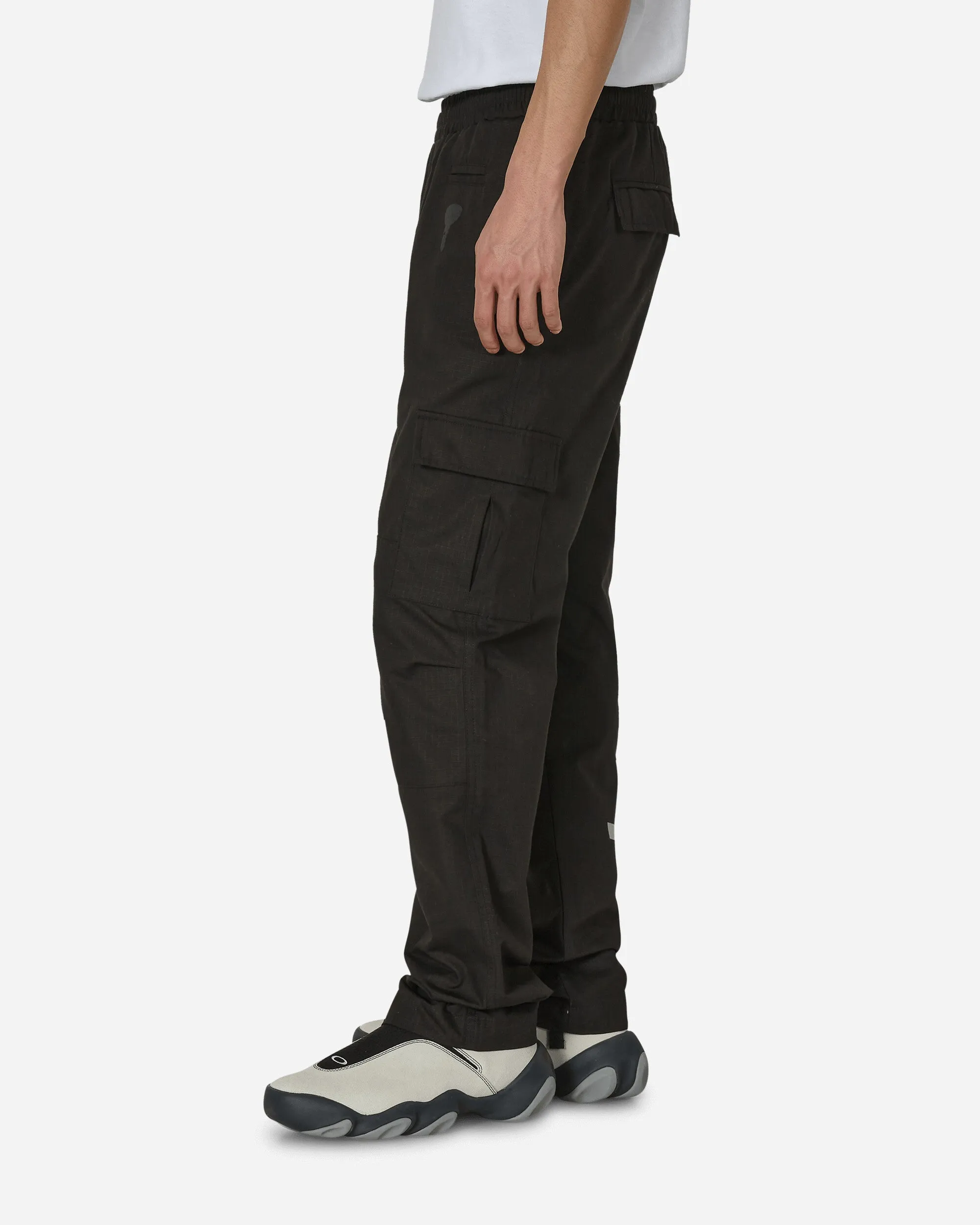 Aa Logo Cargo Pants Black Shock Absorption