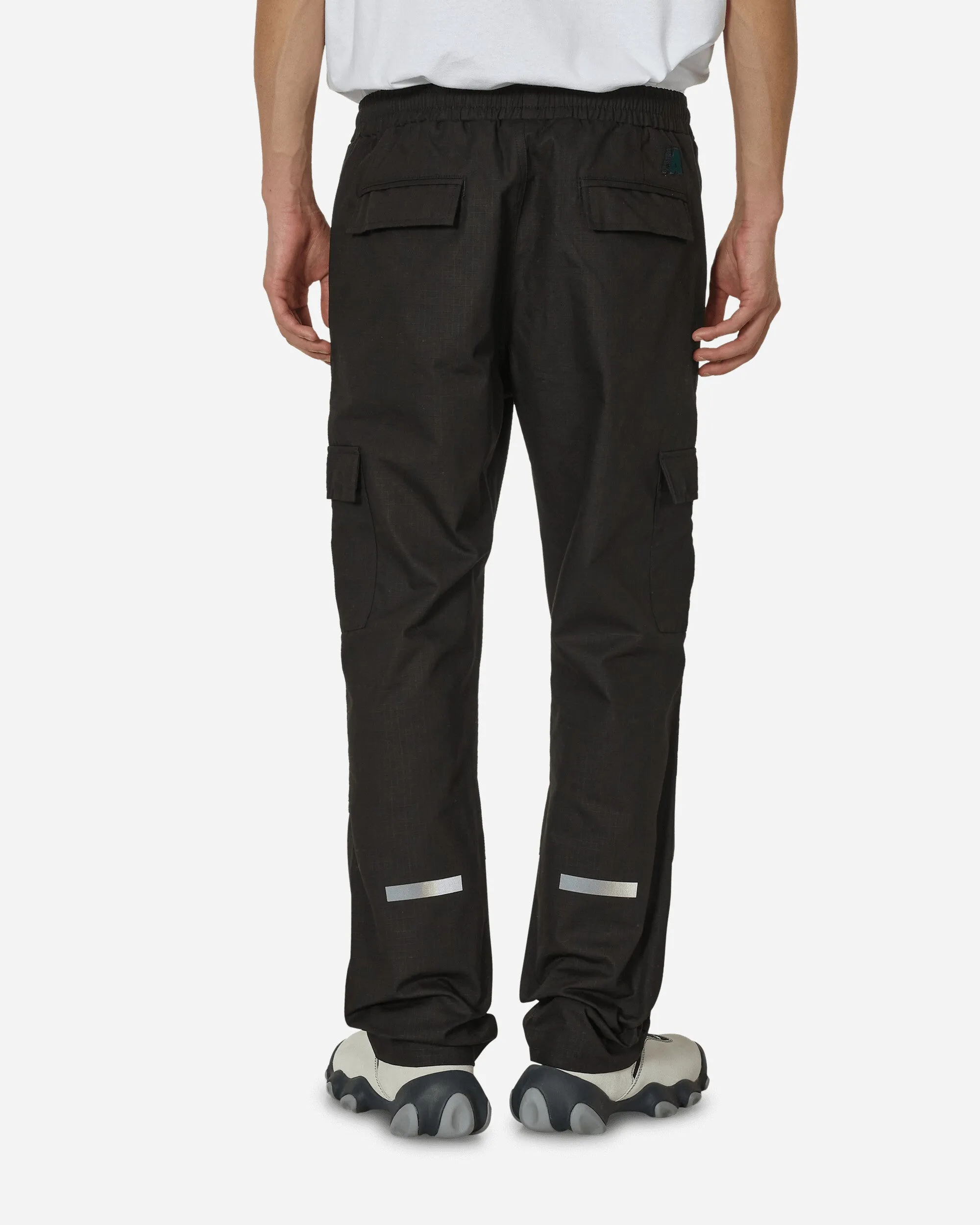 Aa Logo Cargo Pants Black Accessory Flat Iron