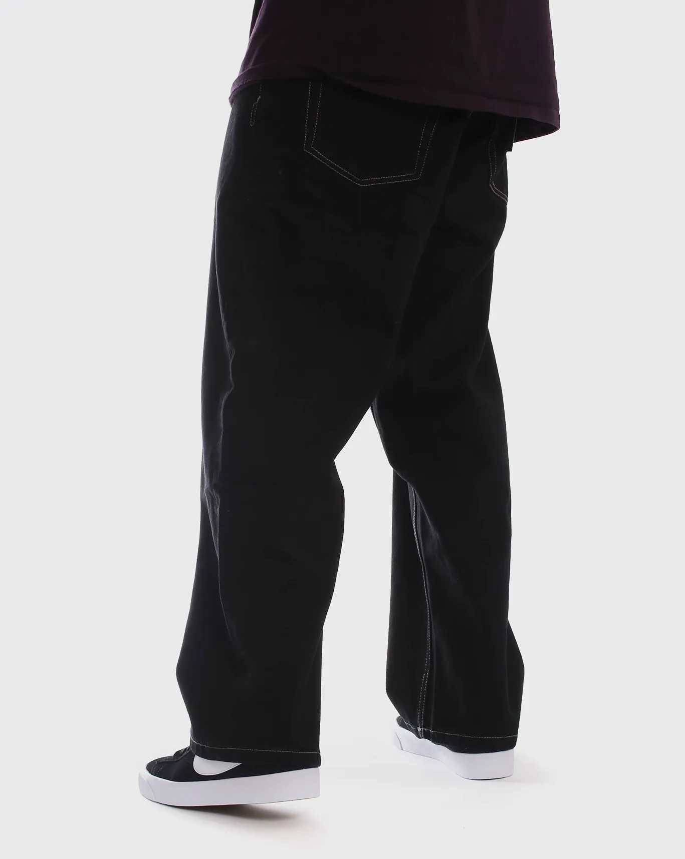 Multi Piece Dc Baggy Worker Denim - Black