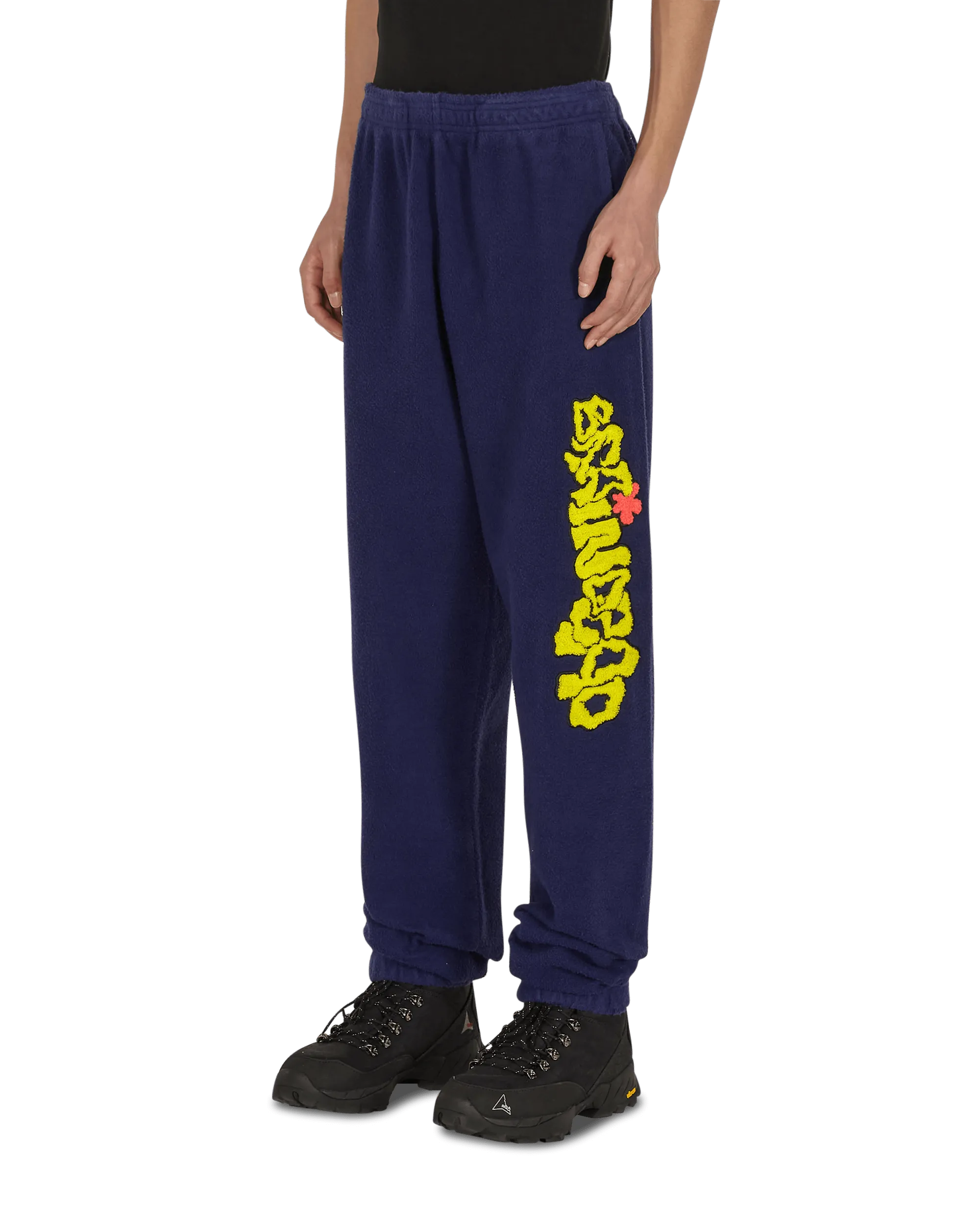 Personalized Sleeve Slime Reverse Fleece Sweatpants Blue