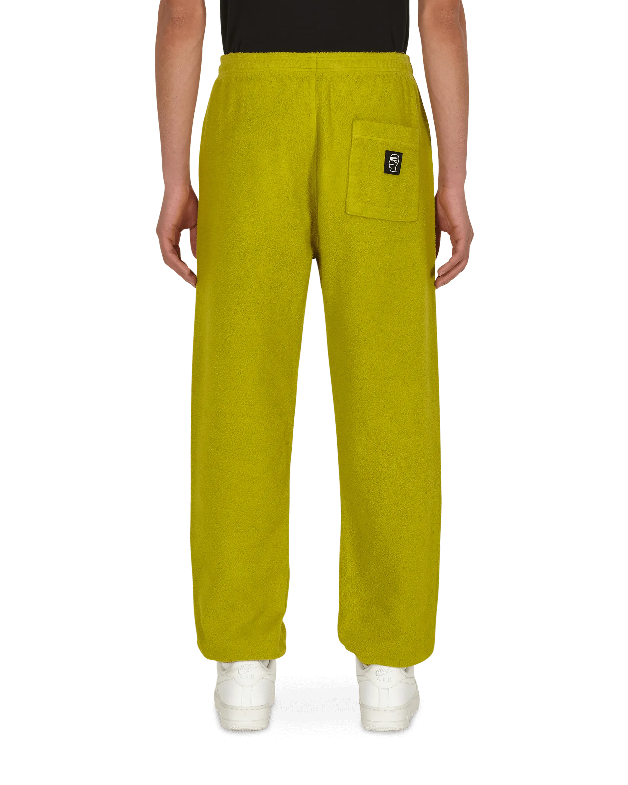 Slime Reverse Fleece Sweatpants Red Tailored Fabric Avoiding