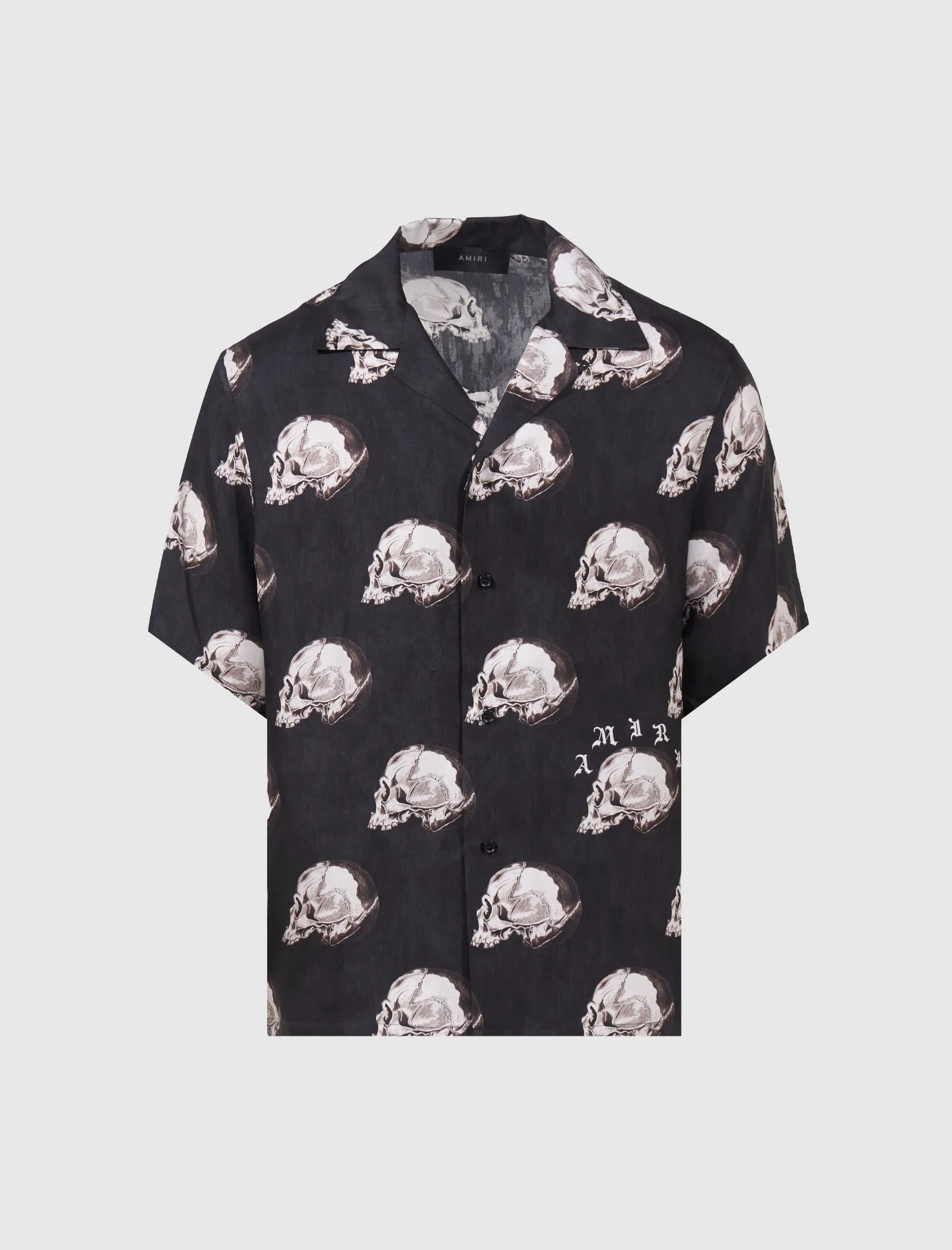 Modal - Finish Wes Lang Skull Bowling Shirt
