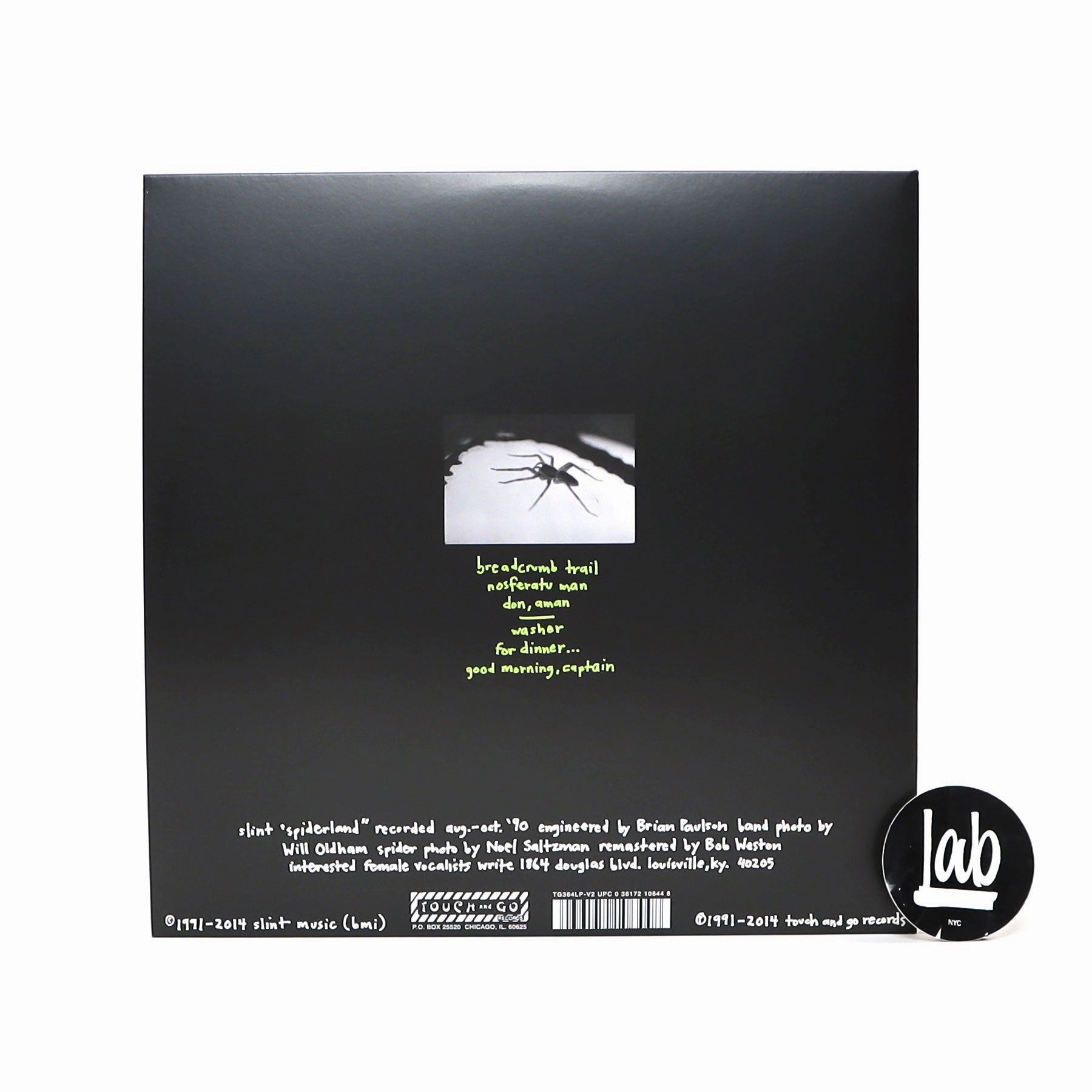 Slint: Spiderland (180g, Gatefold) Vinyl LP