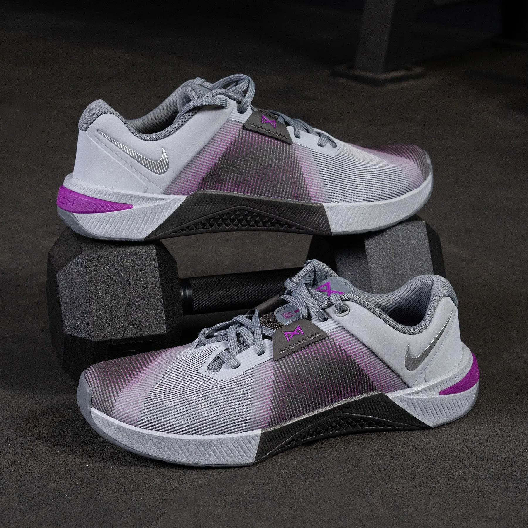 Nike - Metcon 10 Men'S Training Shoe - Wolf Grey/Metallic Silver-Medium Ash Foldable Mules
