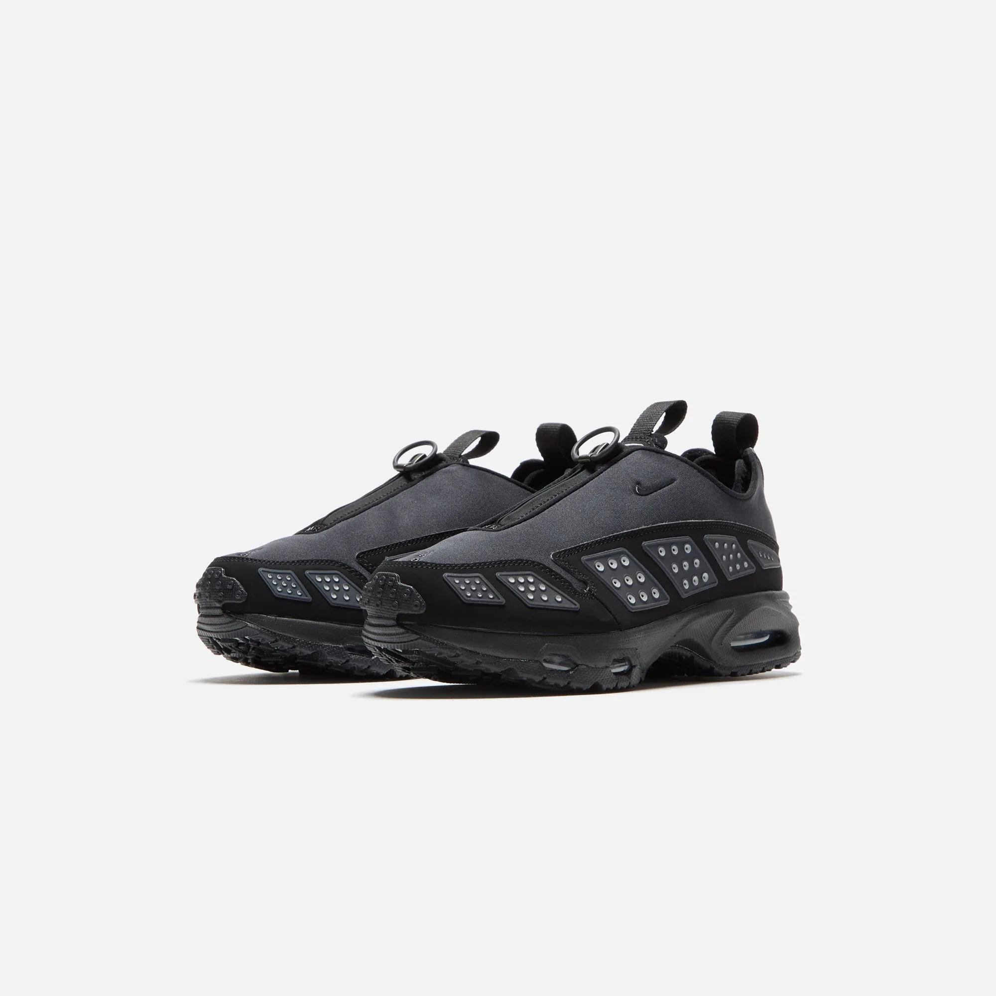Nike Wmns Air Max Sndr - Black / Metallic Silver Comfortable Shoe Suede Linings Heels