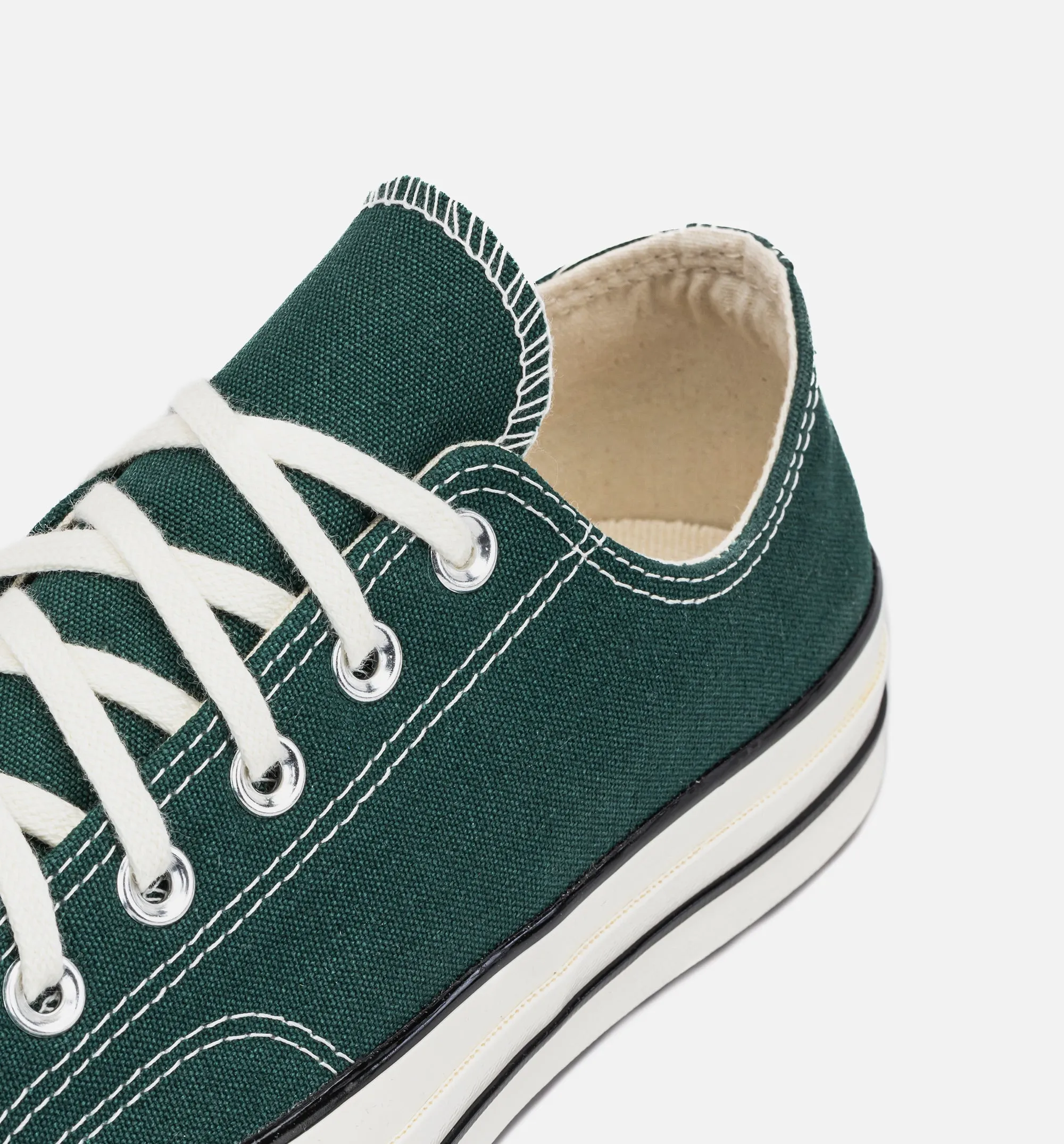Chuck 70 Ox Green Navy Mens Lifestyle Shoe - Green Envy/Egret/Black Comfort Padding At Sides