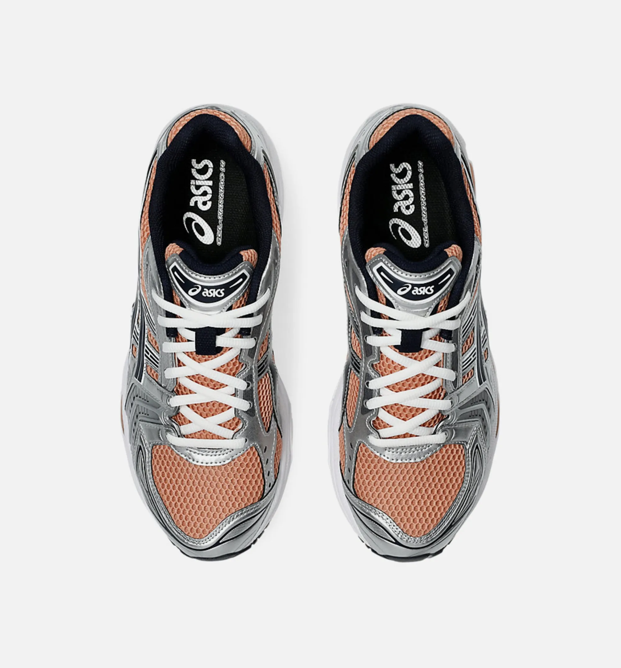 Gel Kayano 14 Mens Lifestyle Shoe - Sepia/Pure Silver Edges Reinforced Top Breathability