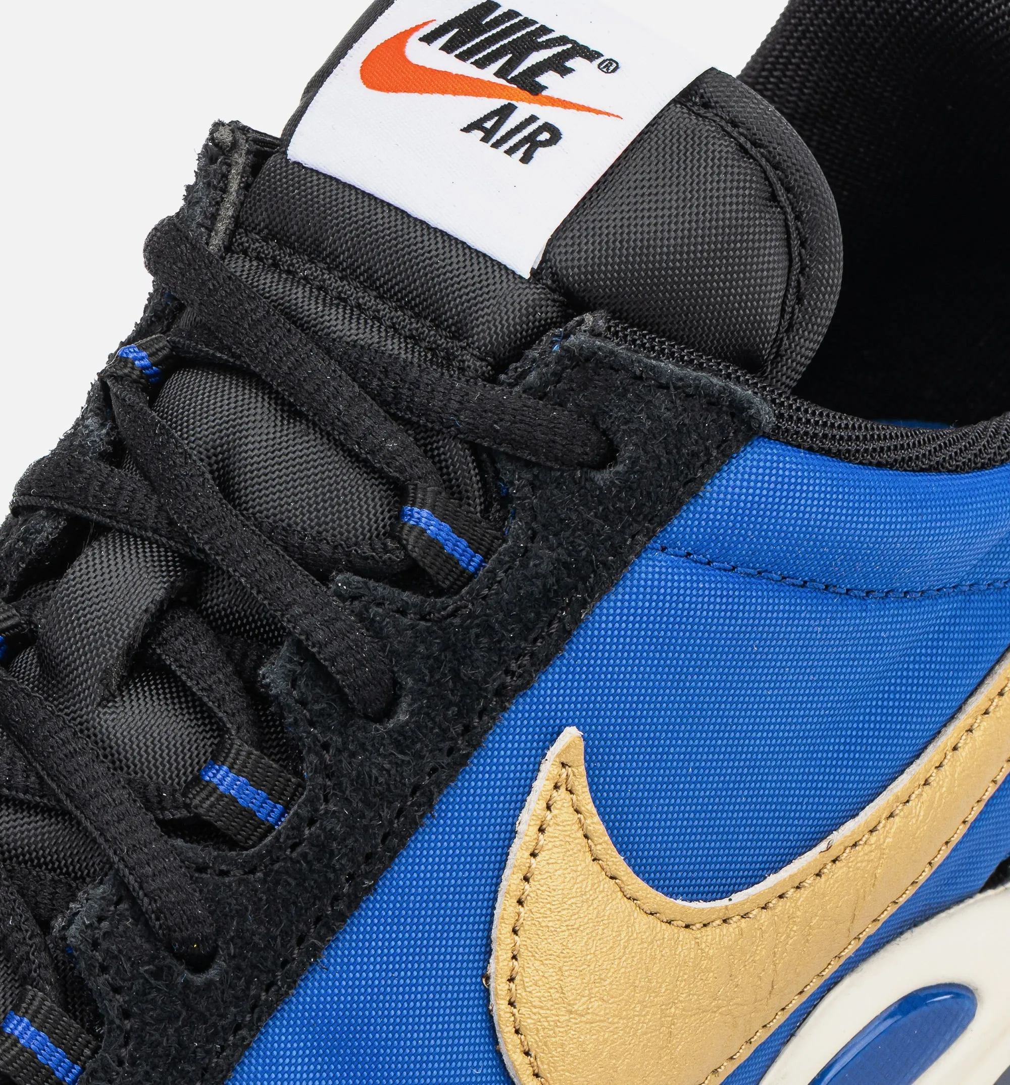 Energy - Saving Comfortable Tags Air Max Waffle Mens Lifestyle Shoe - Hyper Blue/Metallic Gold