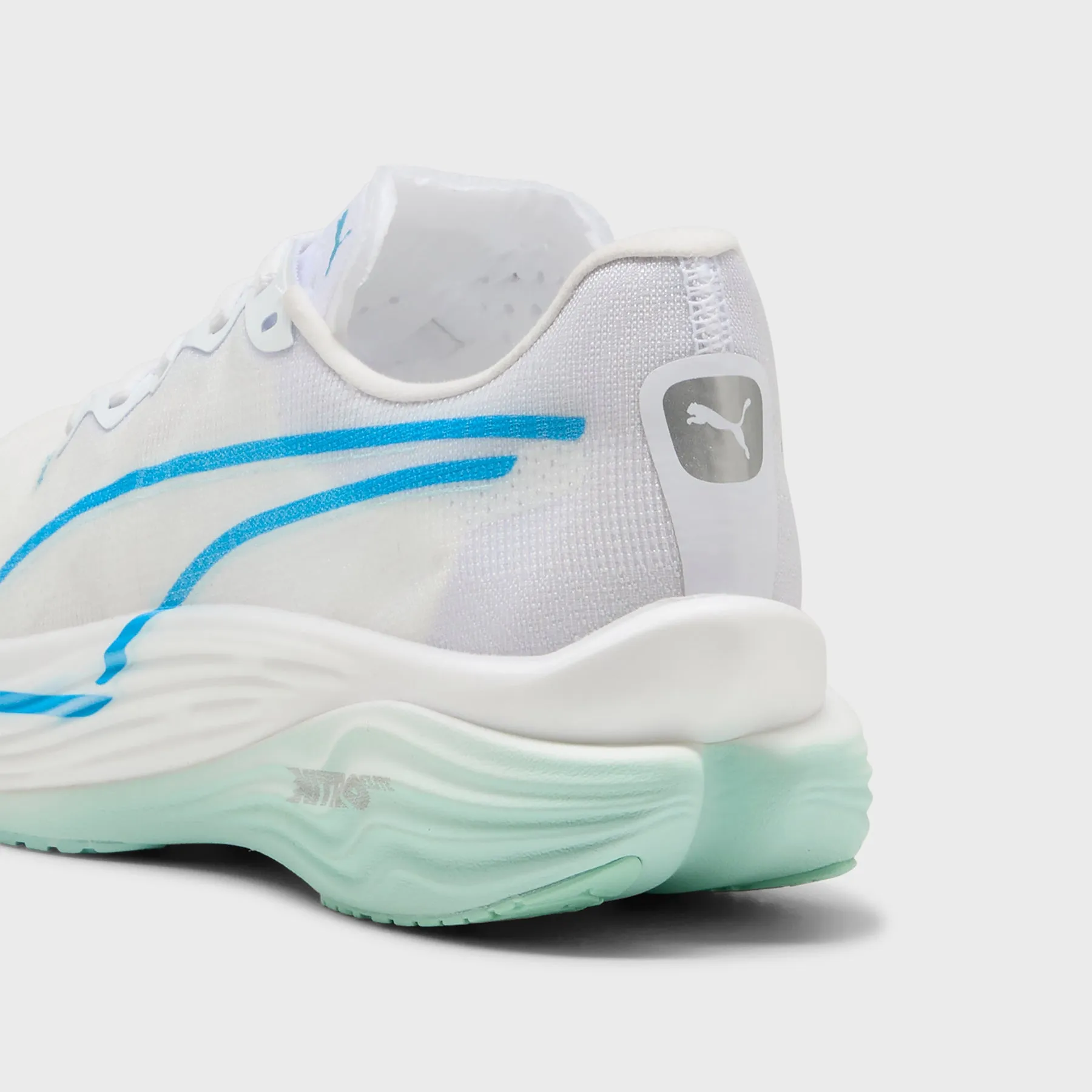 Puma - Deviate Nitro Elite 3 - Women'S - White-Speed Blue Comfort Celebrated