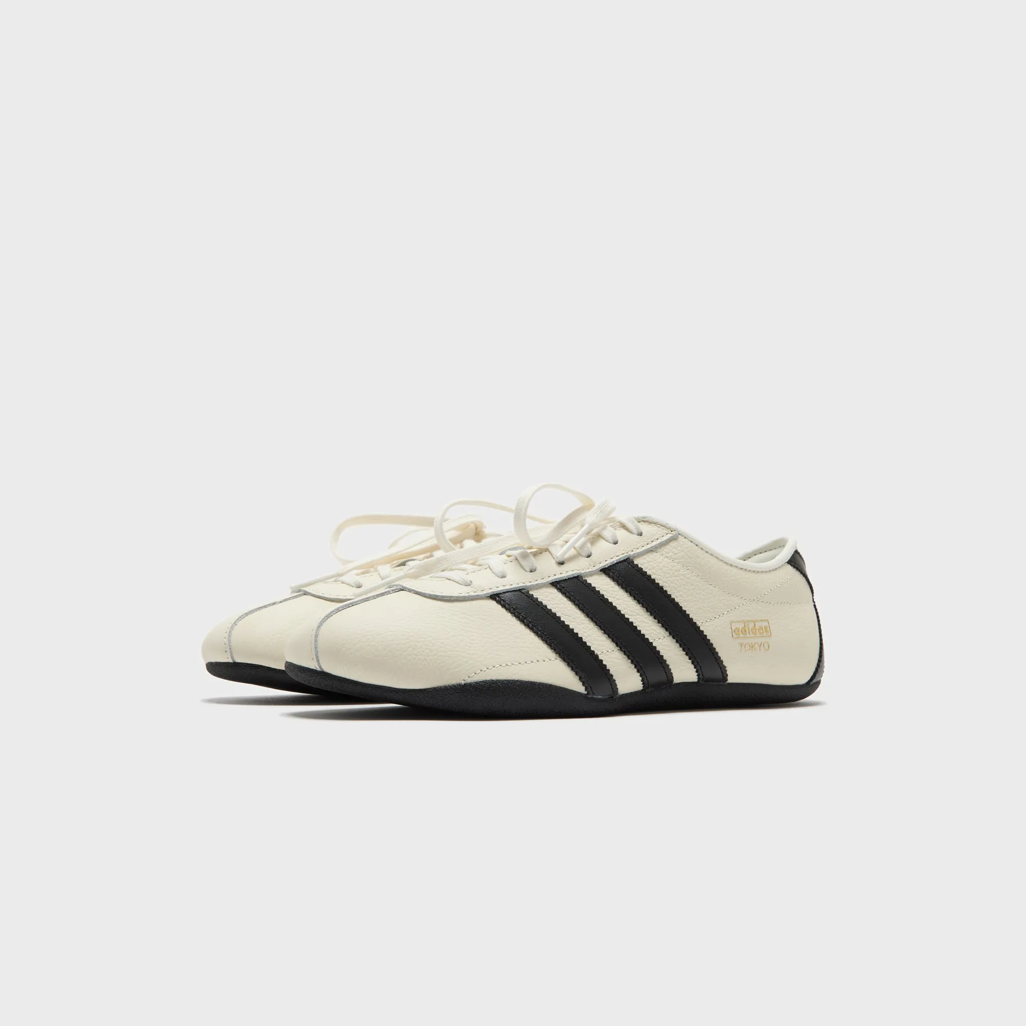 Adidas Wmns Tokyo - Off White / Core Black / Gold Metallic Stable Footwear Base Comfort Durable Tongue