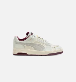 Slipstream Lo Wabi Sabi Mens Lifestyle Shoe - Grey/Maroon Comfort Padding On Top