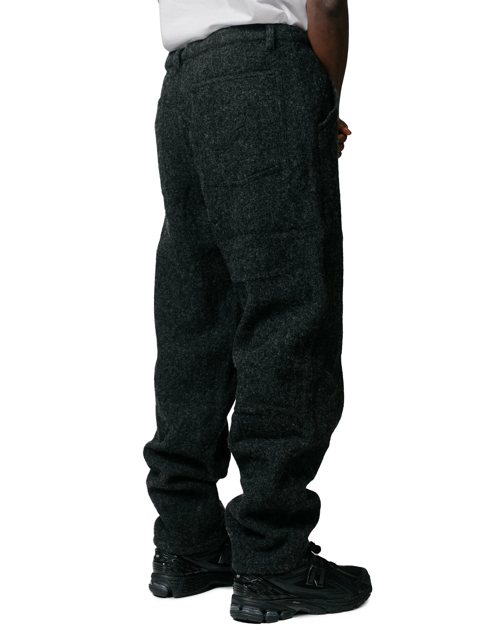 Comme Des Garons Shirt Wool Pants Grey Assertive Vitamin