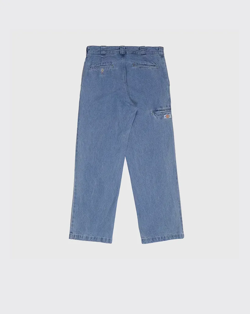 Dickies 852 Baggy Denim Jean - Light Indigo Comfortable" Boxy-Design