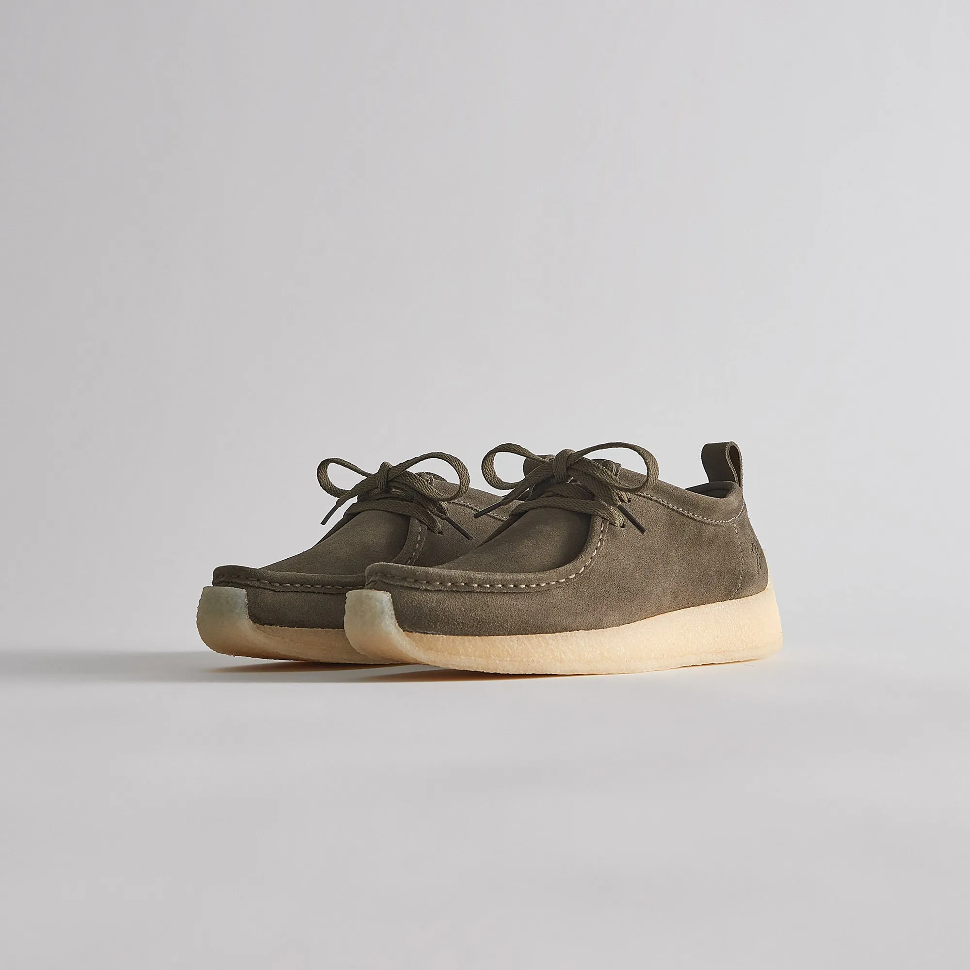 Ronnie Fieg For Clarks Rossendale - Olive Suede Mother's Day Sale