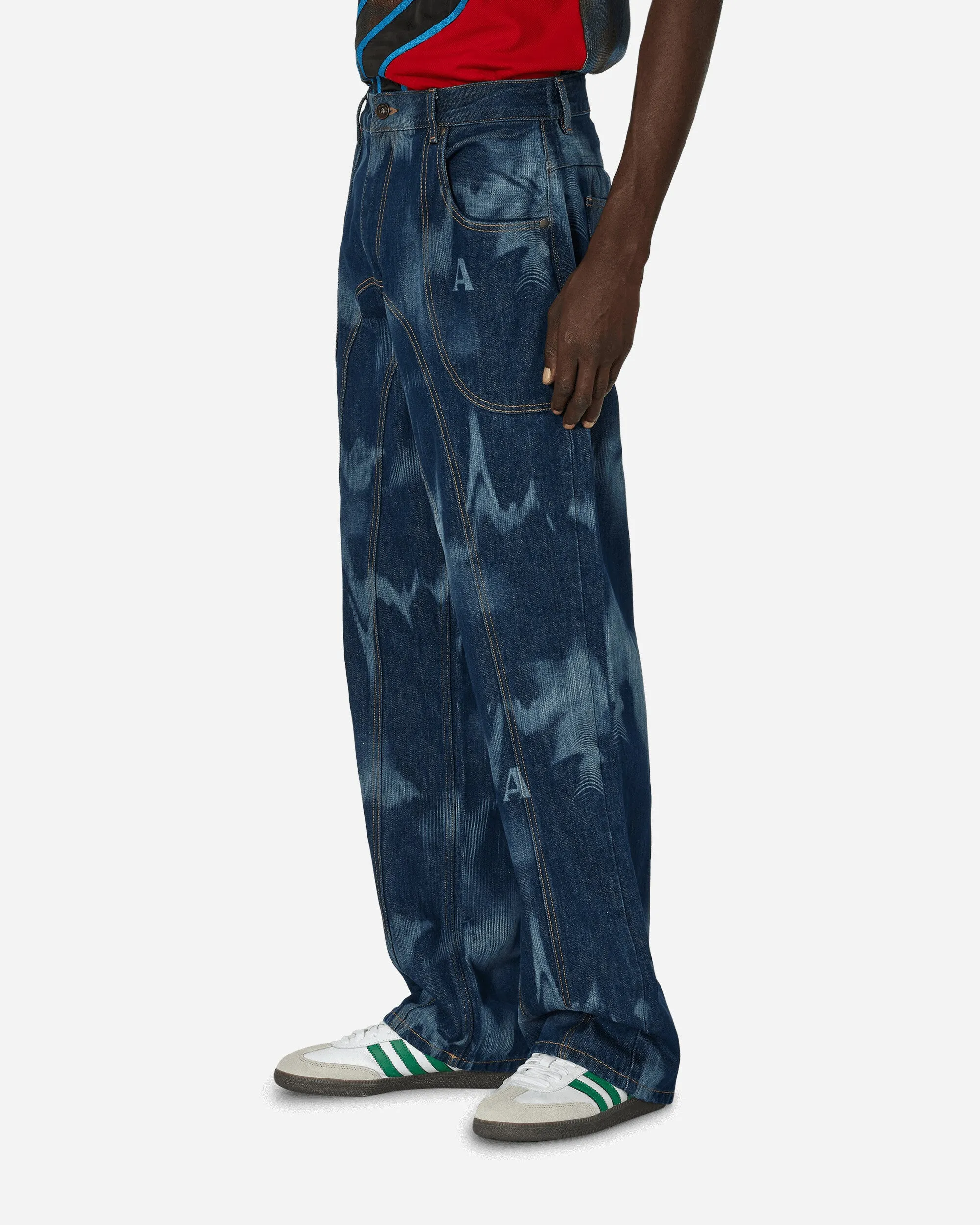 Smiley Signature Low Rise Jeans Indigo Multi - Wear
