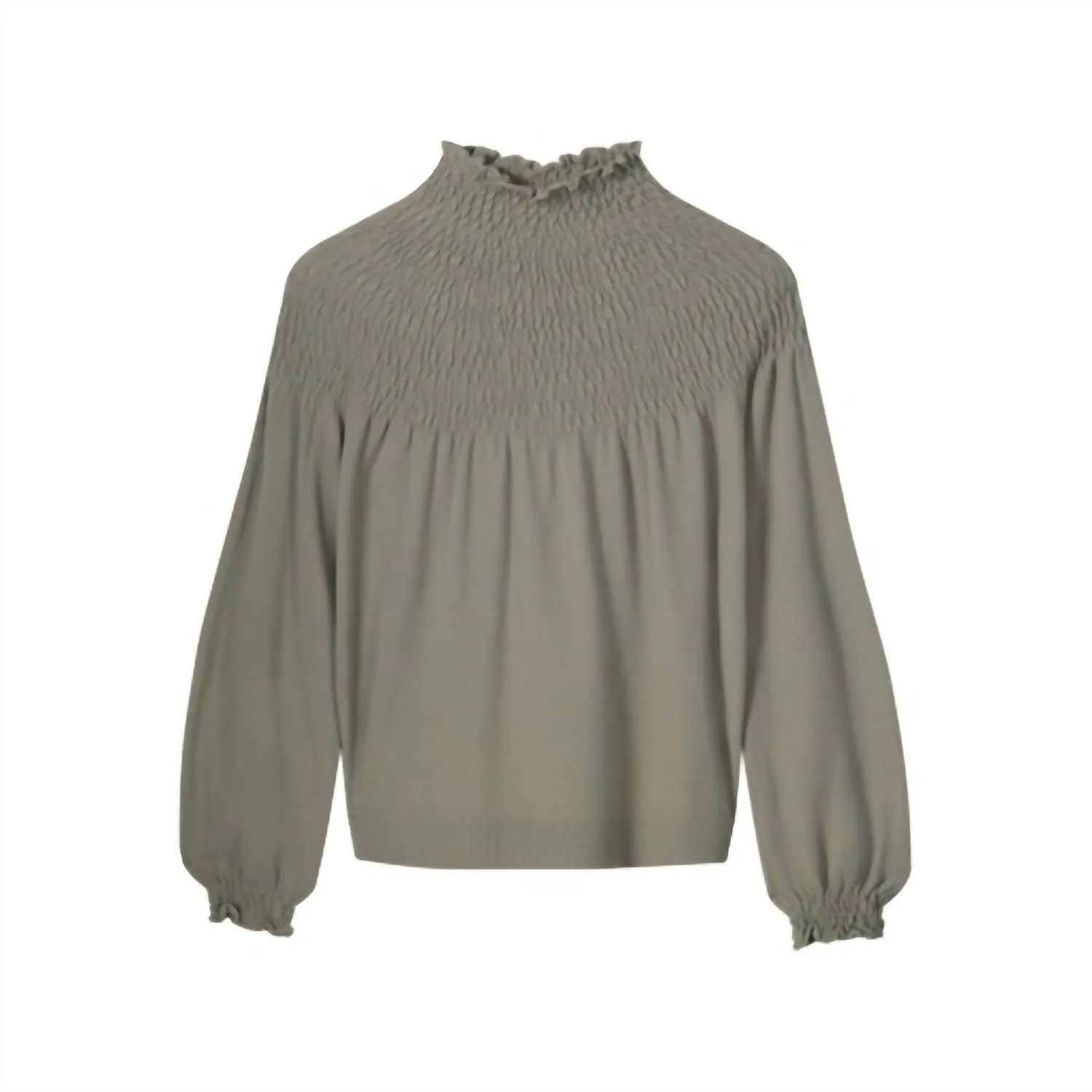 Pull smocké en argile