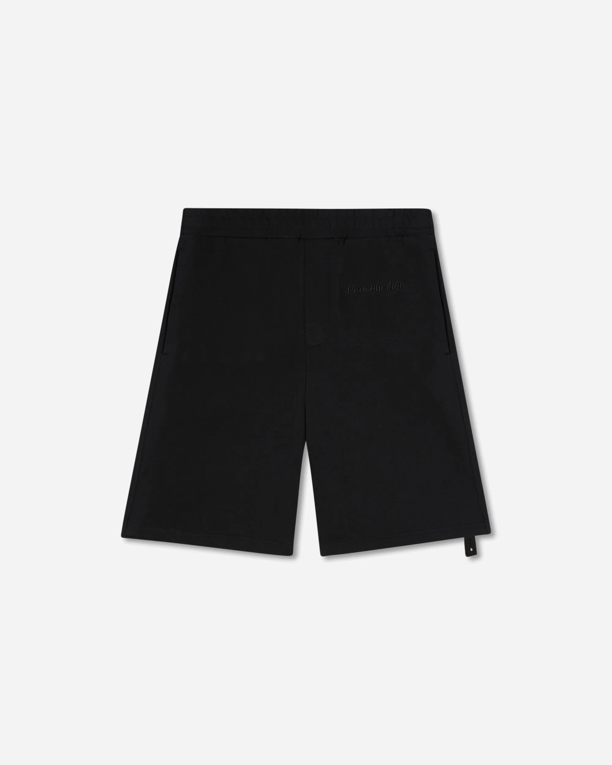 Good Fitting Product Puff Sleeve Design Men'S Loose Fit Sweatshorts Black
