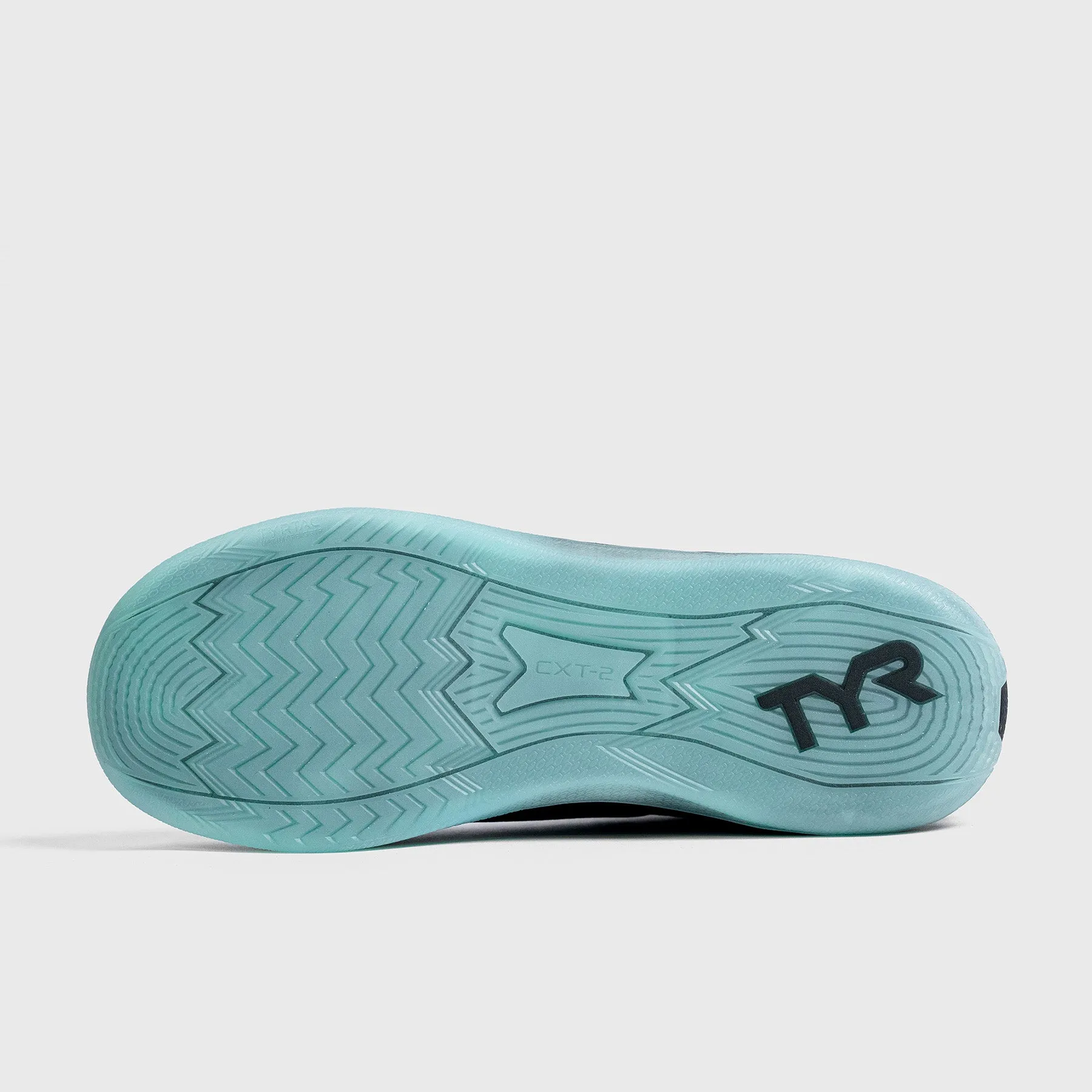 Tyr - Men'S Cxt-2 Trainer - Black/Teal Soft Material Build Open Sides