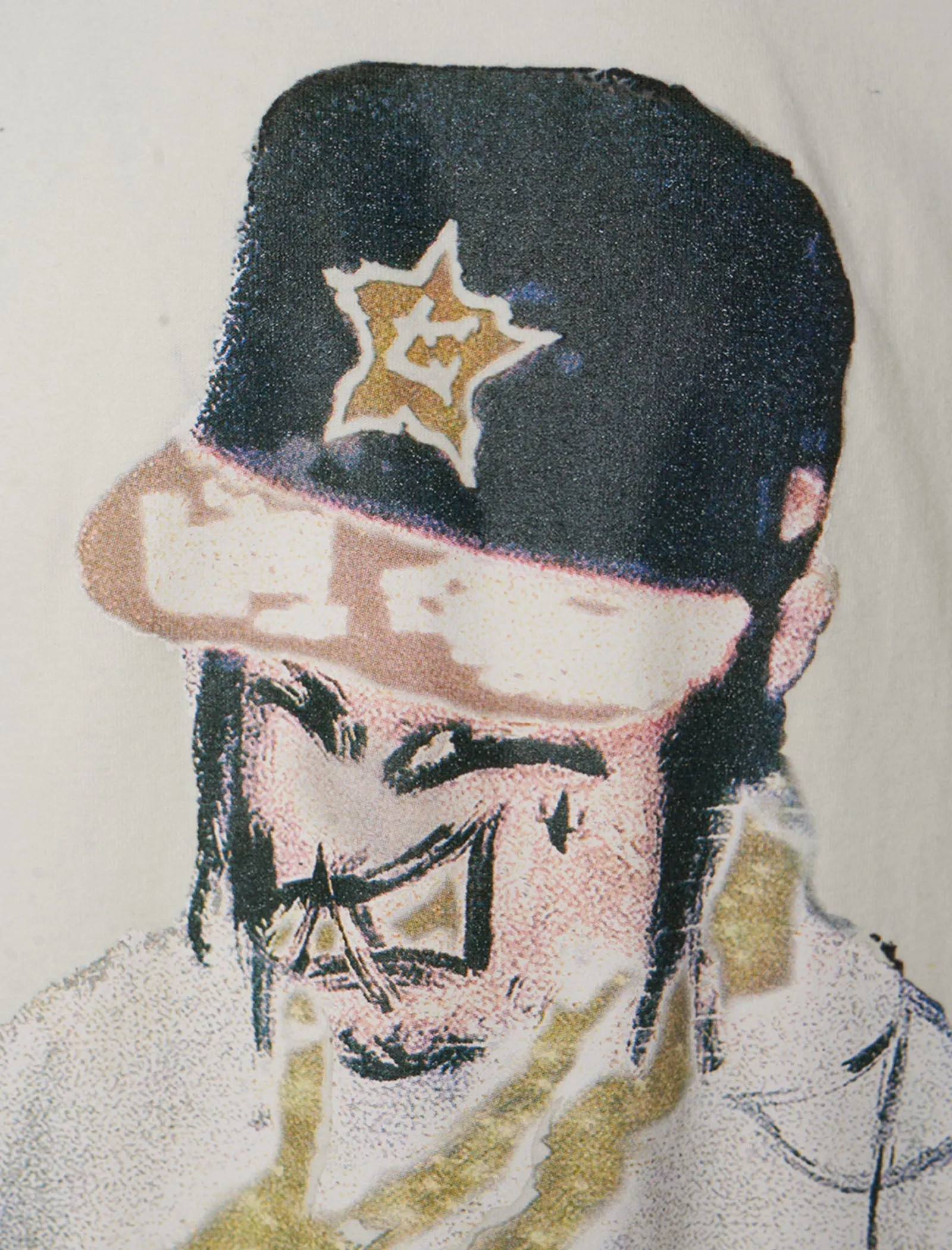 H-Town T-Shirt Banded Smooth Hook-And-Eye Seams