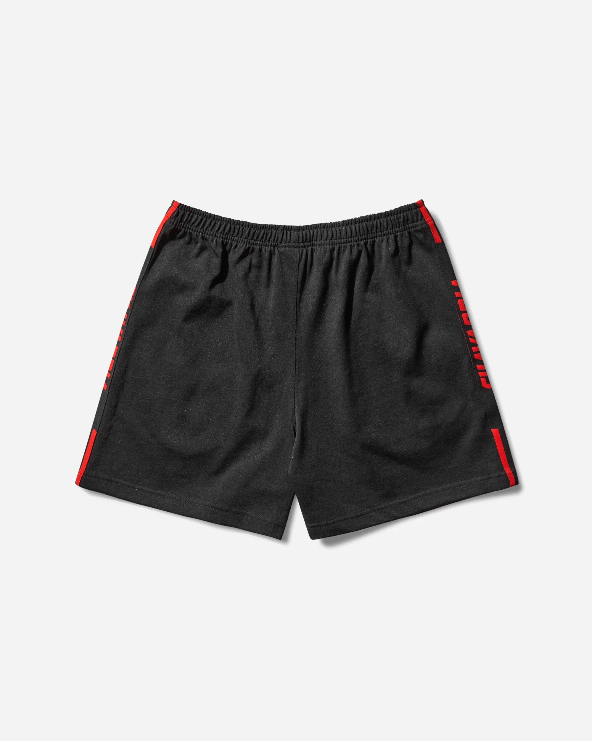 Men'S Willy Chavarria Gym Shorts Black Budget-Friendlyness