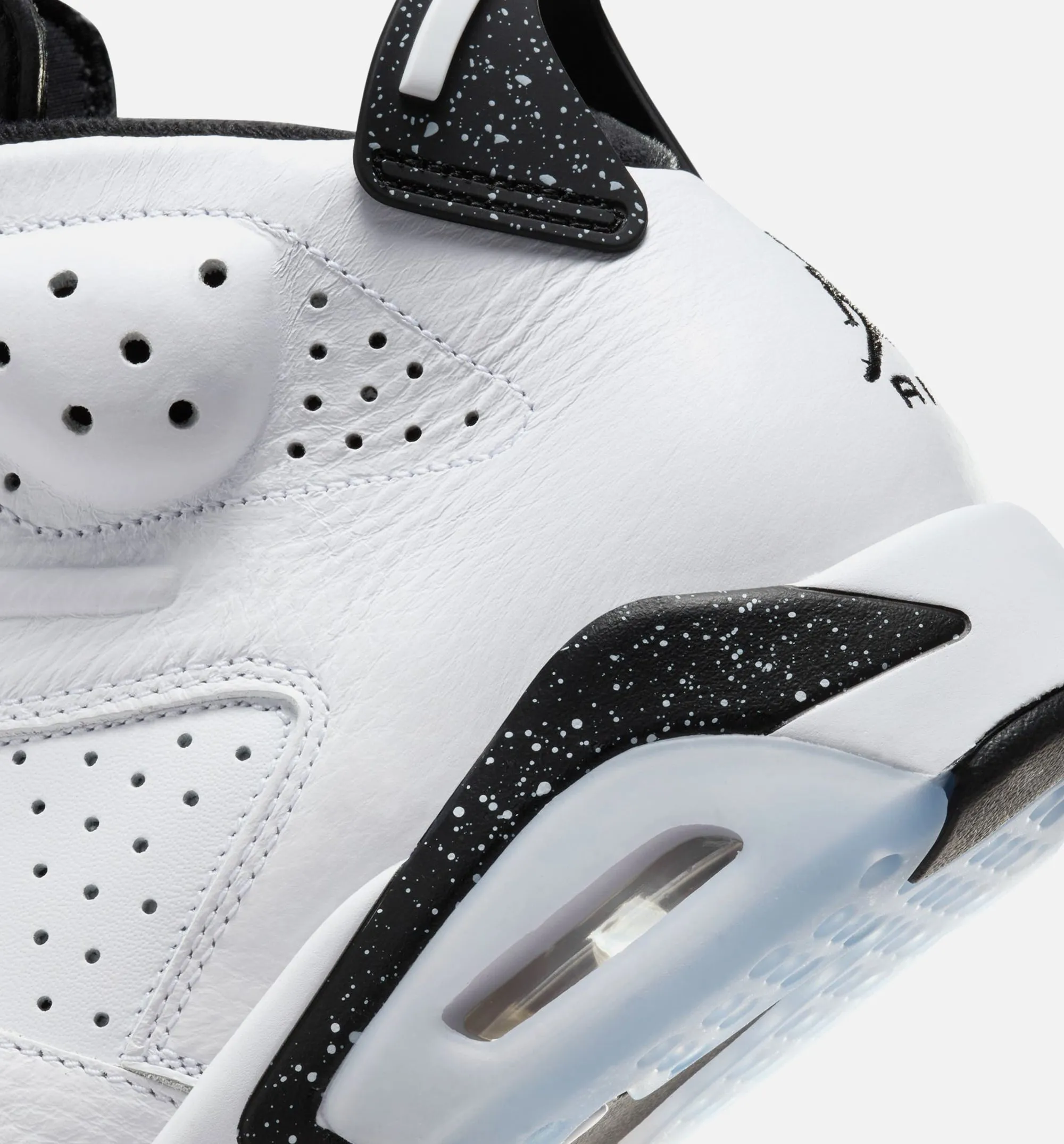 Air Jordan 6 Retro White & Black Mens Lifestyle Shoe - White/Black Safe Operation