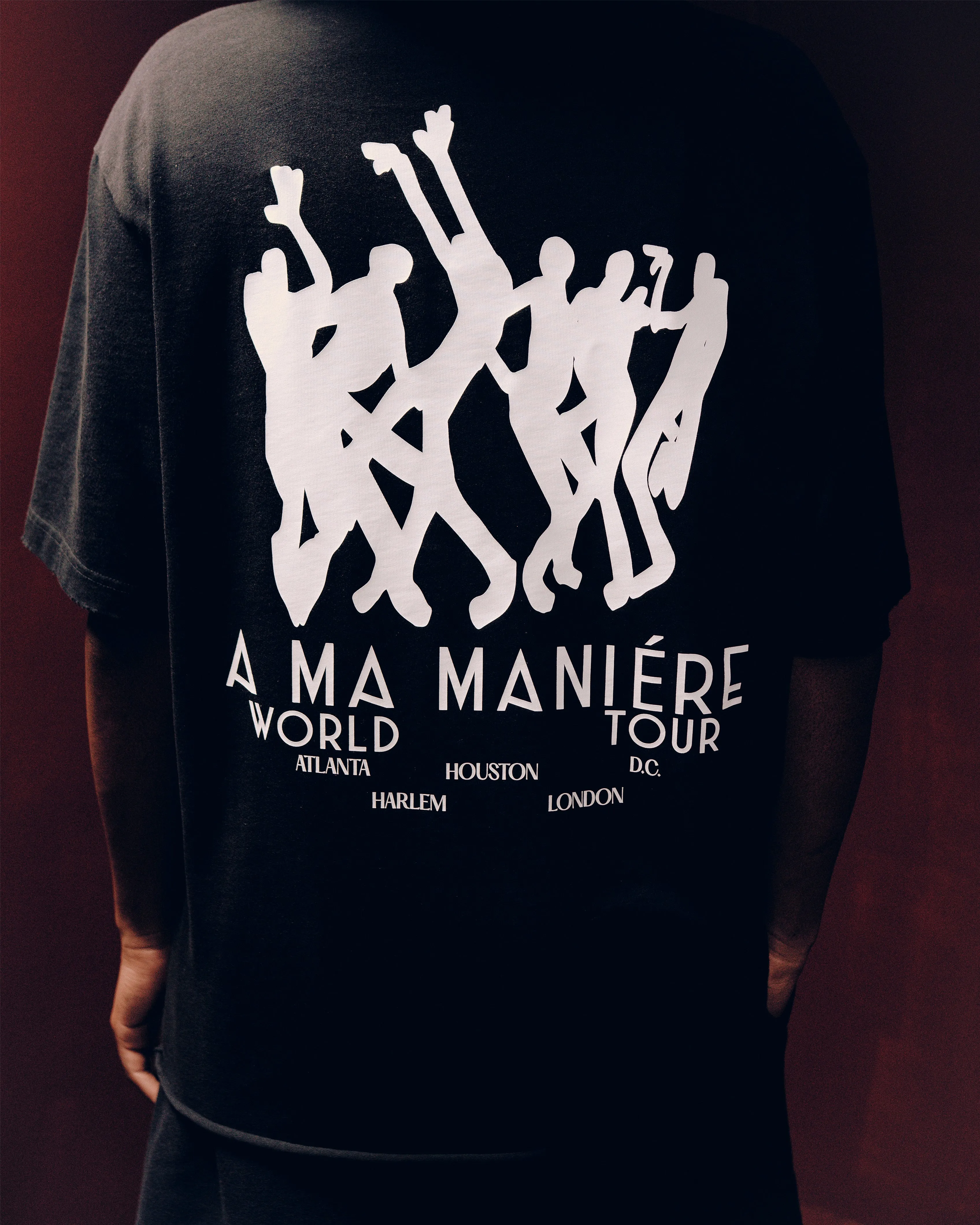 Amm "Black Collective" Tee Gradient Print