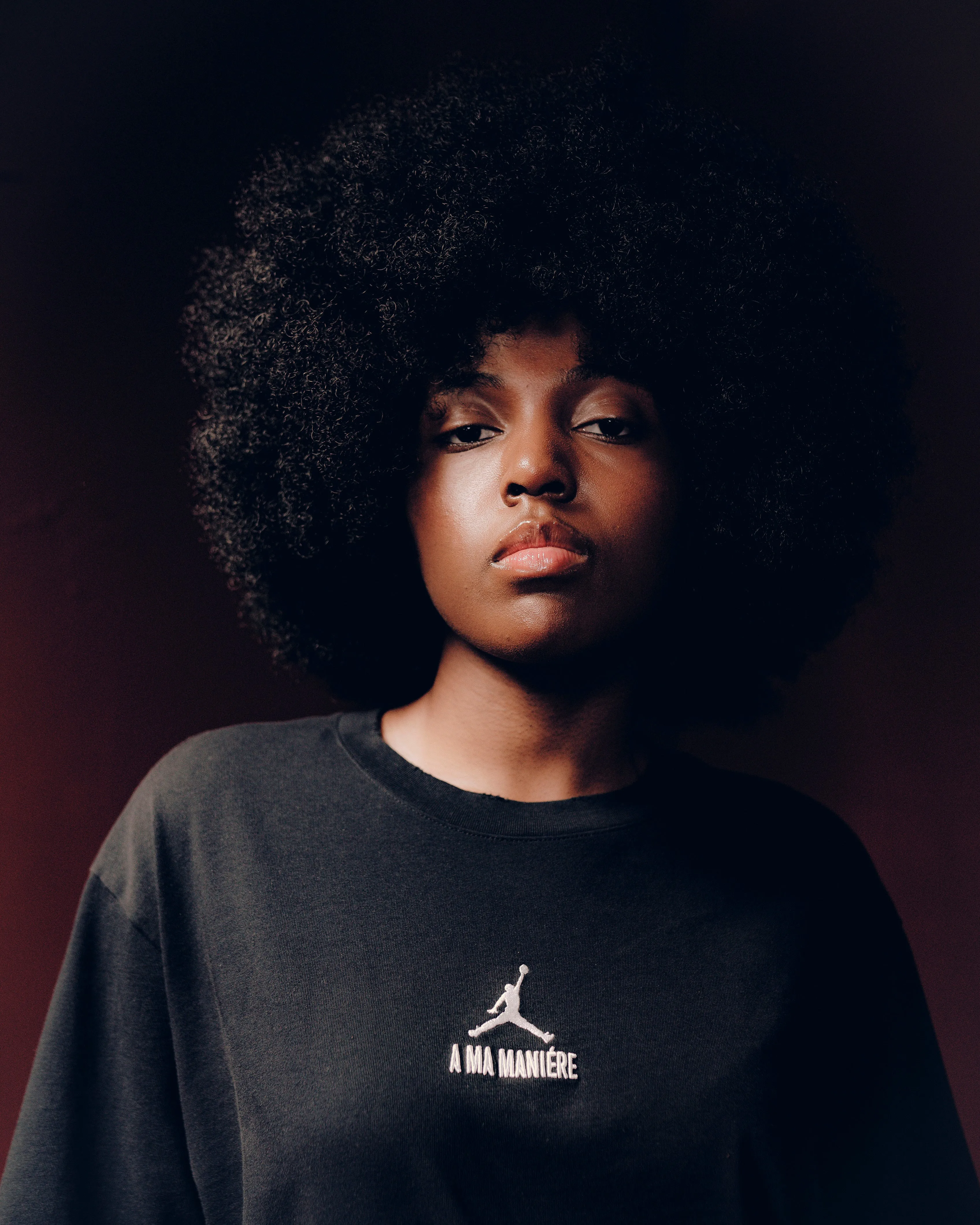 Amm "Black Collective" Tee Well-Coordinated Comfortable Eccentric