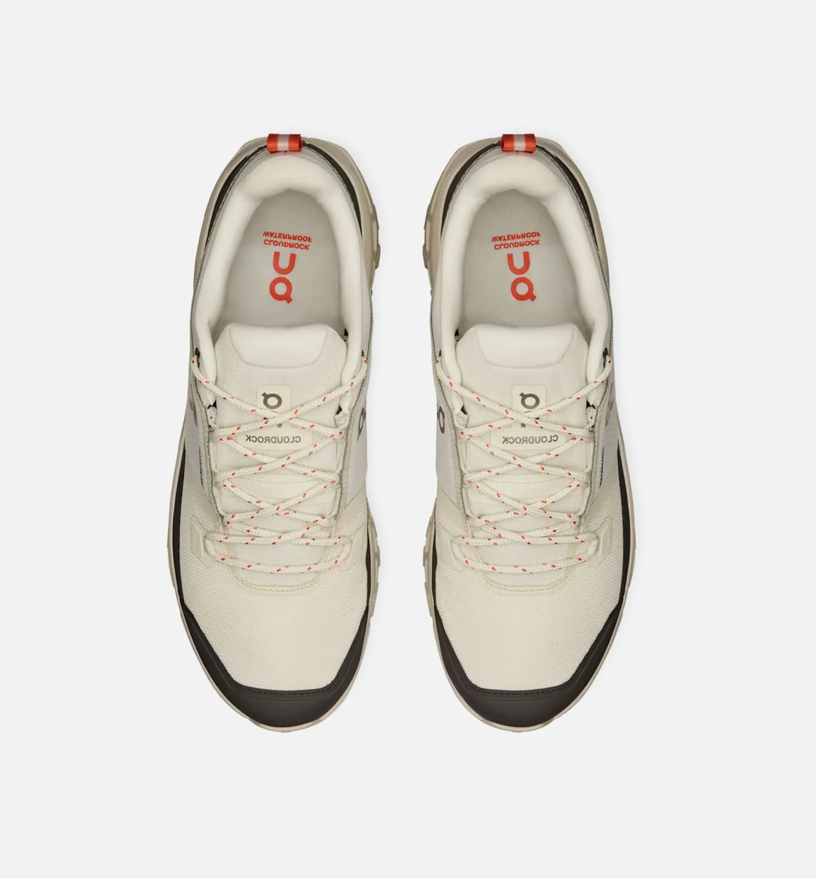 Cloudrock Low Waterproof Mens Lifestyle Shoe - Ivory/Ivory ComfortStandards Comfort Arcade