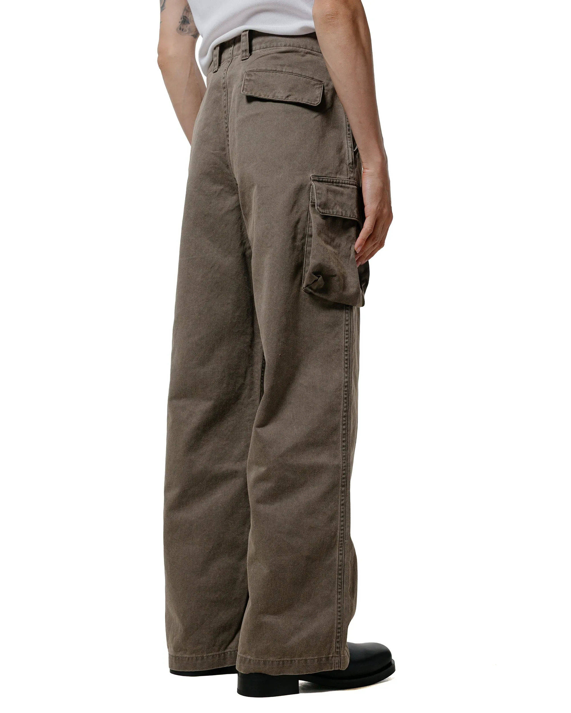 Our Legacy Mount Cargo Ditch Wash Out Twill Robust Titanium Carbonitride Oxide