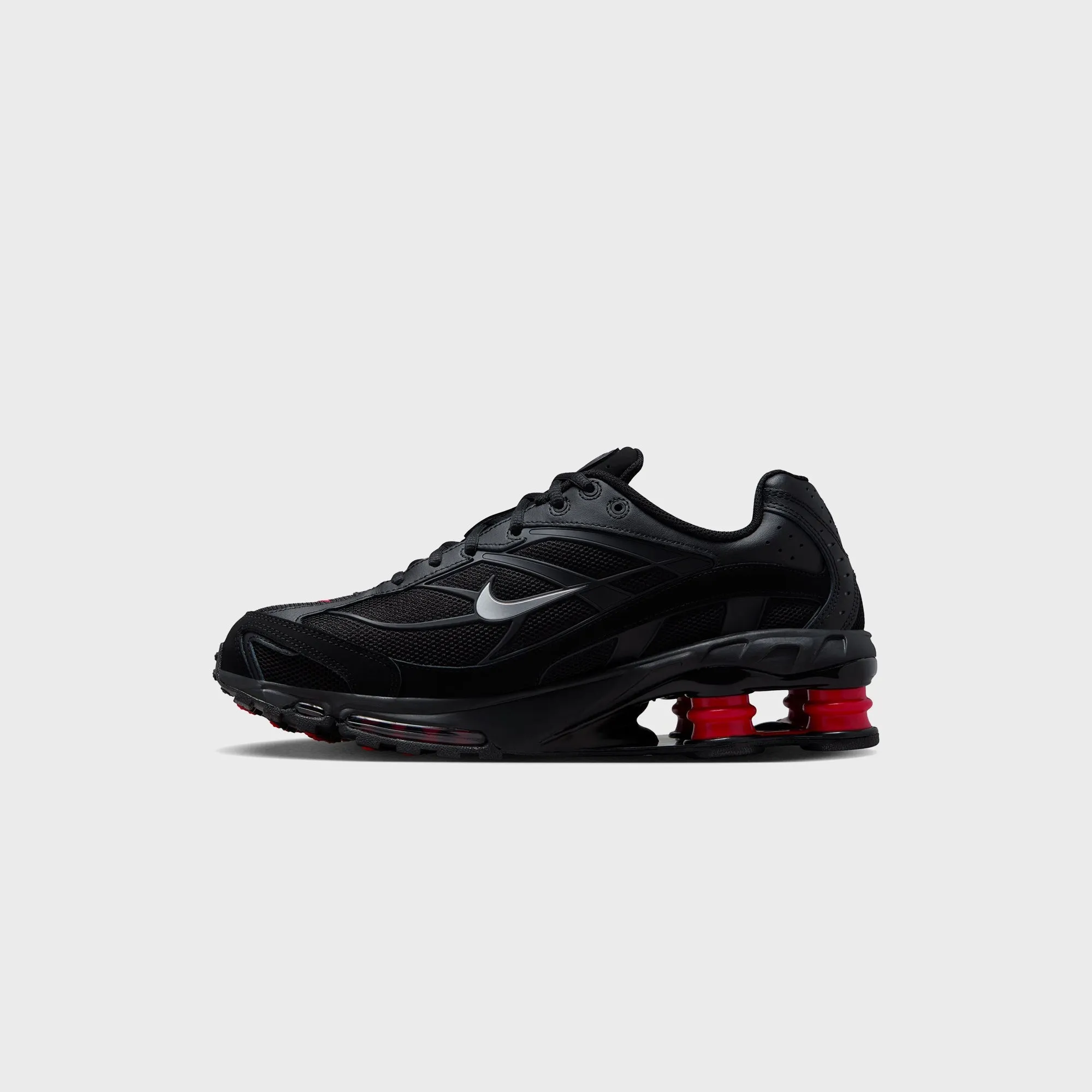 Nike Shox Ride 2 - Black / Metallic / Medium Ash / University Red Comfortable Fit Padding Supportive Footwear For Activity