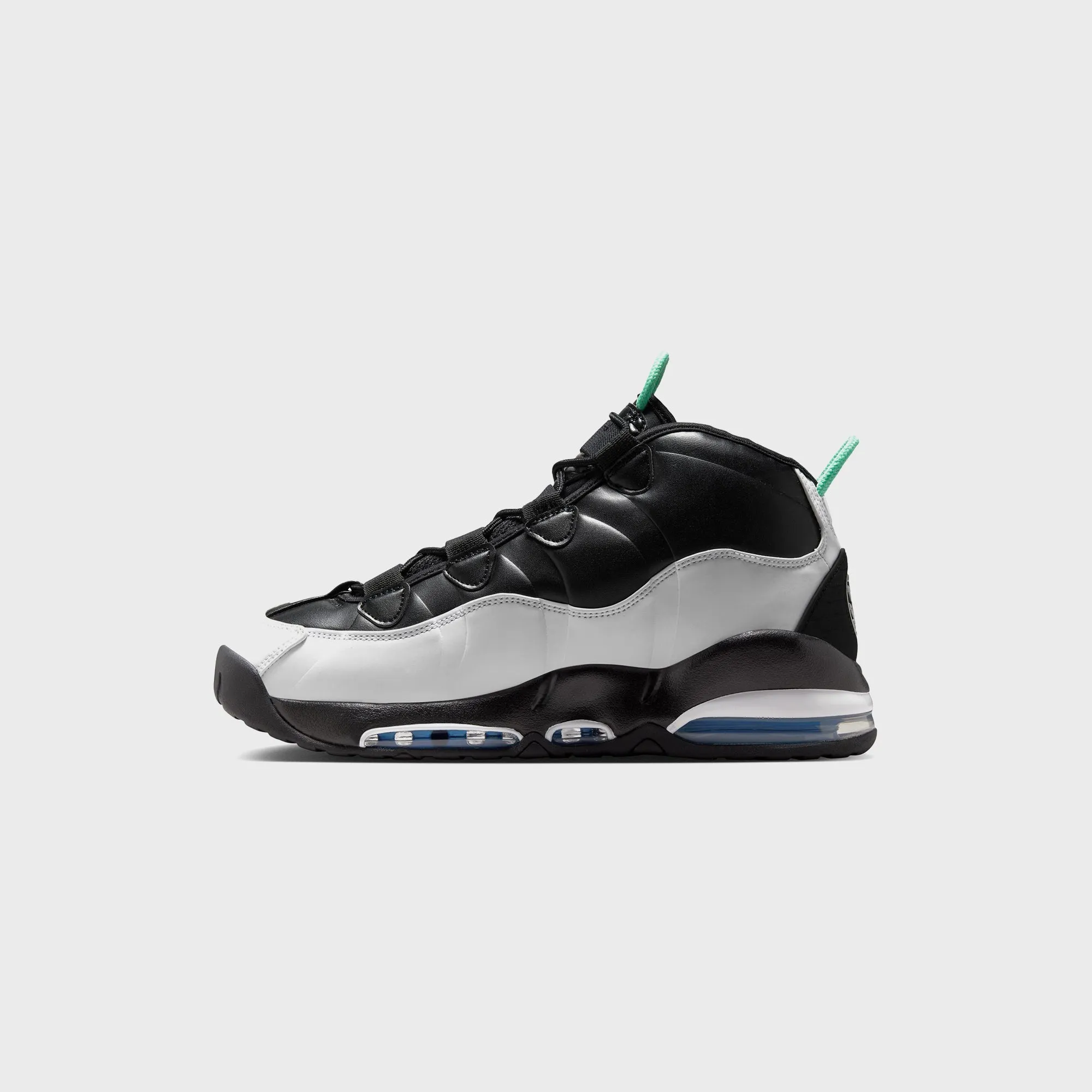 Fireproof Vinyl Foam Cushion Design Nike Air Max Uptempo '95 - Black / White / Orion Blue / Crimson Pulse