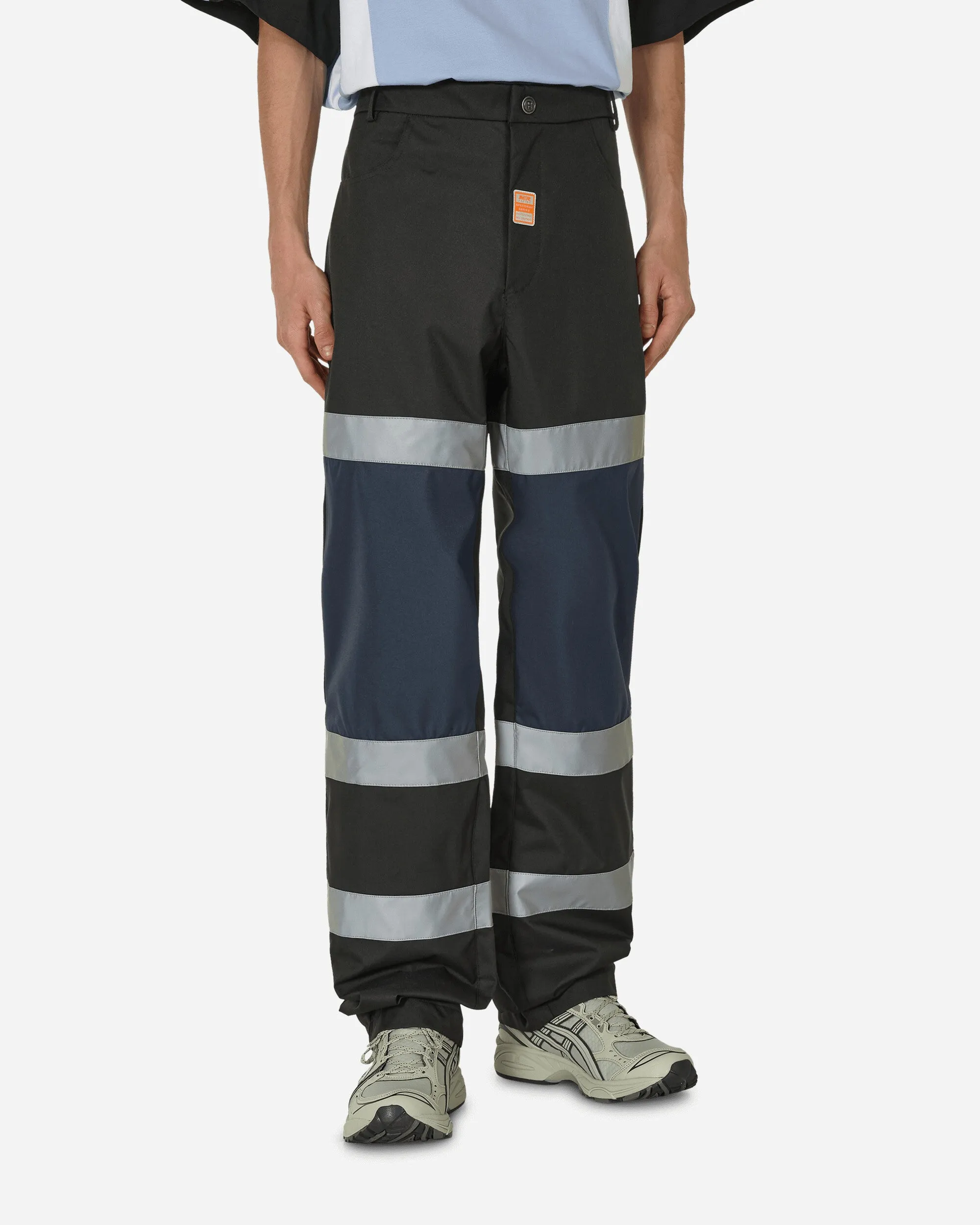 Slim Armholes Safety Trousers Black / Navy