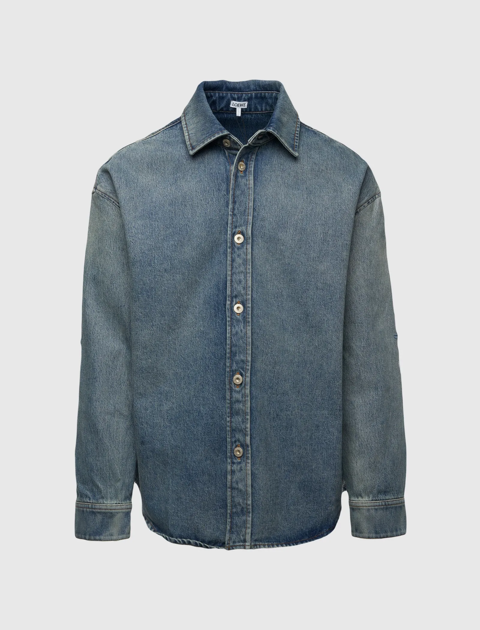 Stone Finish Anagram Overshirt