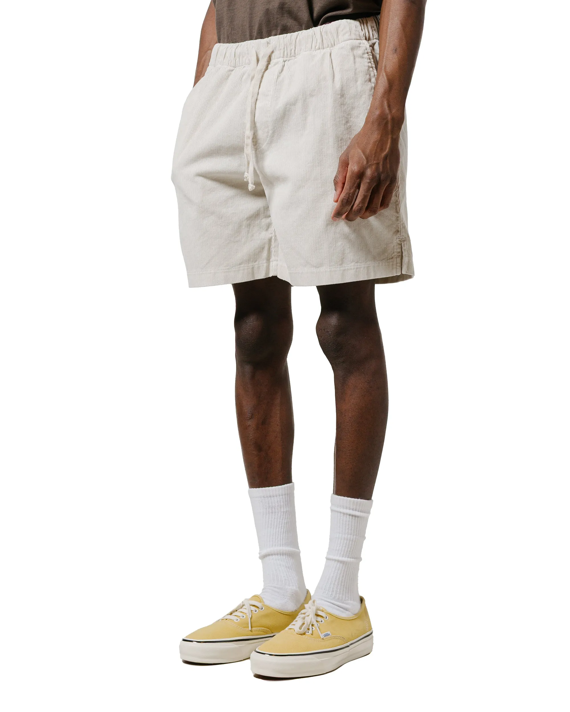Button Placket Save Khaki United Corduroy Easy Short Salt