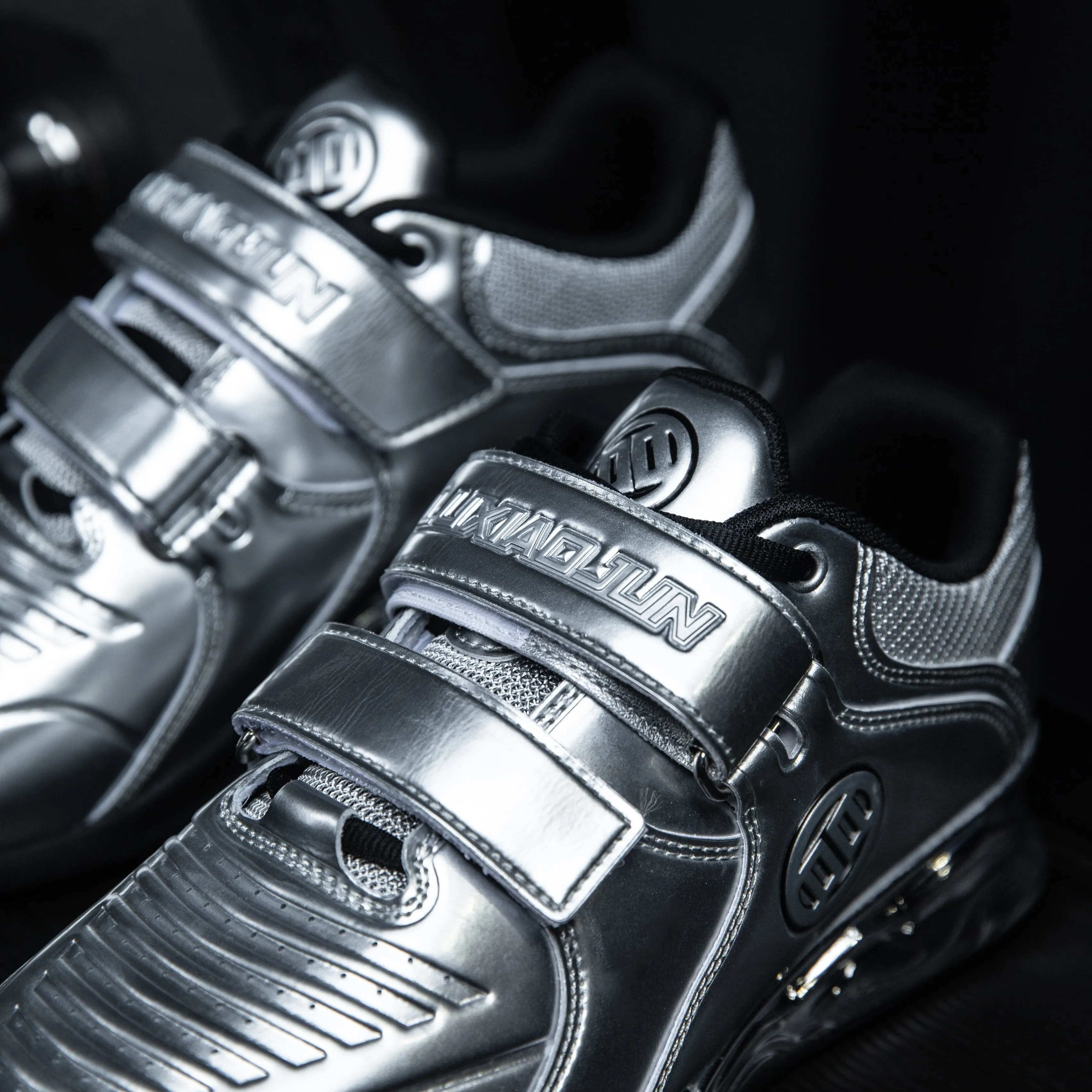 Lu Xiaojun - Weightlifting Shoes - Silver FlexibleMaterial
