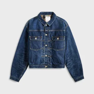 Comfortable Tattoo Kit Visvim Ss 101X Jacket Damaged Check - Beige / Indigo