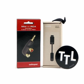 Sonos: Era Turntable RCA Adaptor Kit hi-fi DAC amp combo,hi-fi speaker impedance matcher,hi-fi RCA switch