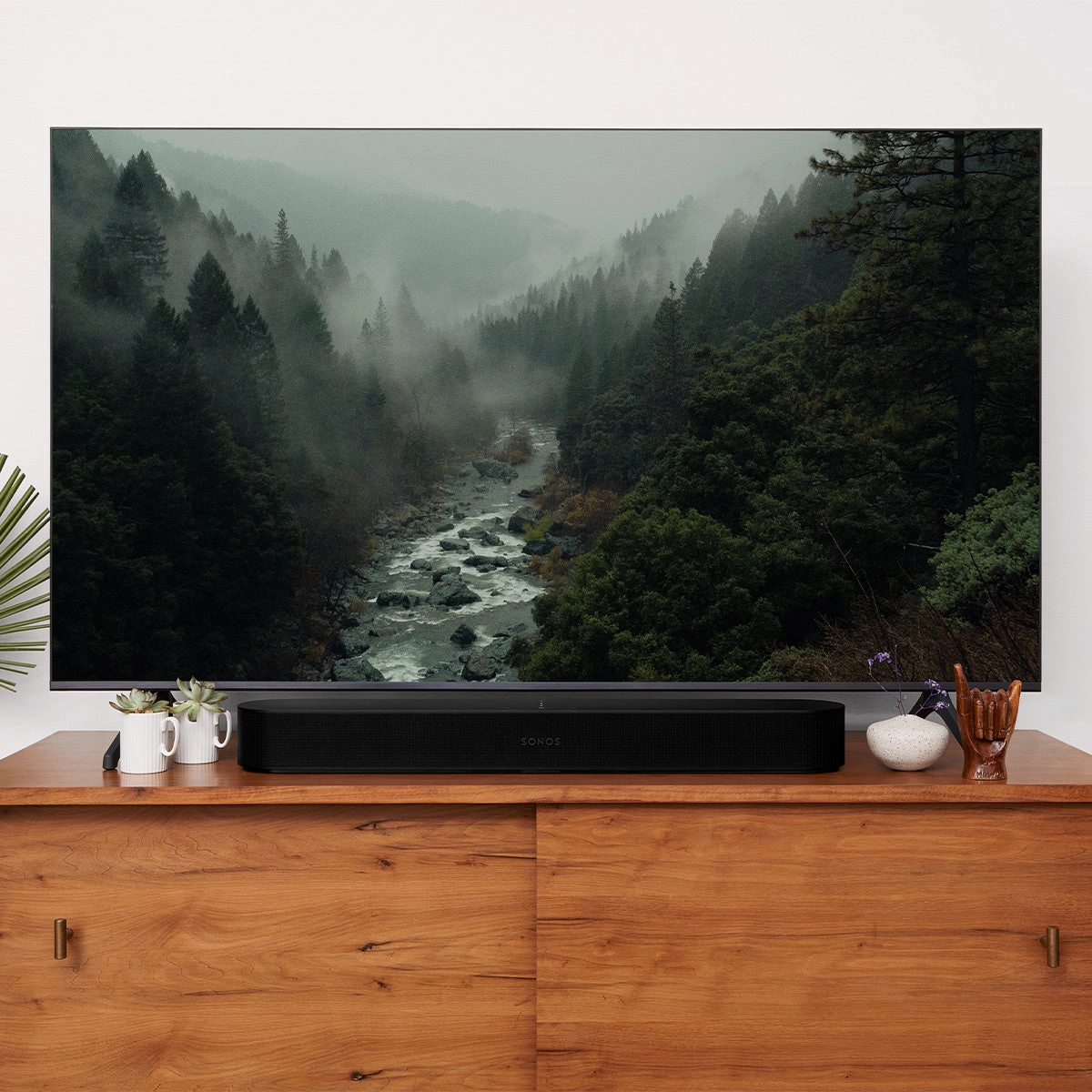 Sonos Personal Entertainment Set with Ace Wireless Noise Canceling Headphones and Beam Smart Sound Bar (Black)