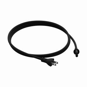 Sonos: Straight Power Cable for Sonos Five, Play 5, Beam, Amp, & Arc - Black (11.5 feet) hi-fi digital music server,hi-fi speaker wall mount,hi-fi amp upgrade