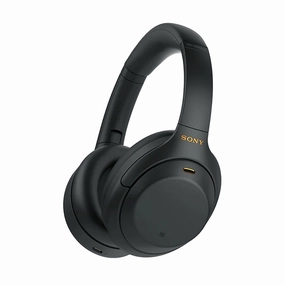 Sony WH-1000XM4 Wireless Noise Cancelling Over-Ear Headphones (Black) hi-fi audio receiver with HDMI,hi-fi speaker terminal,hi-fi home hi-res audio