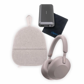 Sony WH-1000XM5 Wireless Noise Cancelling Over-Ear Headphones Bundle with gSport Accessory Kit (Pink) hi-fi unbalanced input,hi-fi signal purity,hi-fi acoustic panel